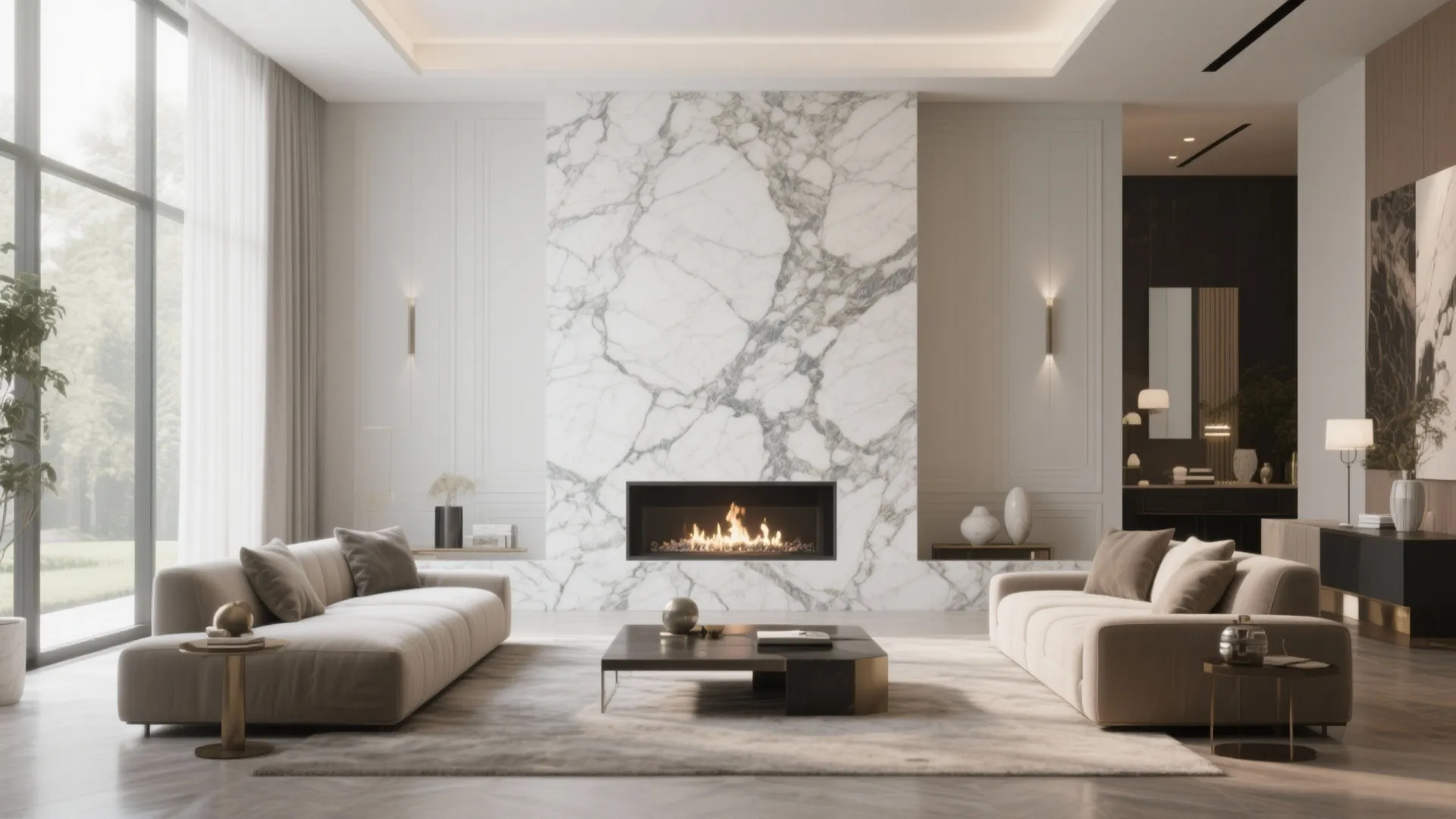 3. Marble Elegance