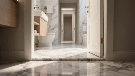 5 Marble Bathroom Door Saddle Ideas