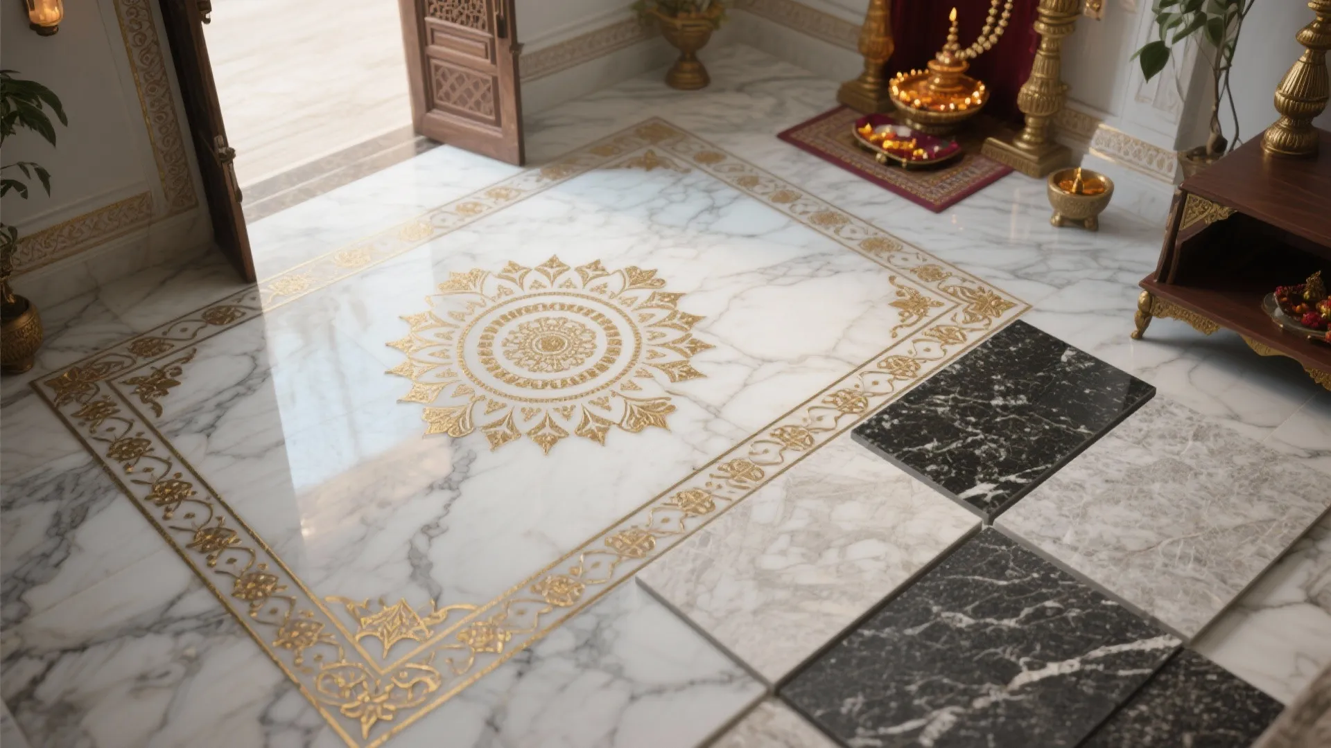 Marble and Granite Flooring