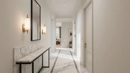 Marble Design in Hall: 5 Ideas That Elevate Small Spaces