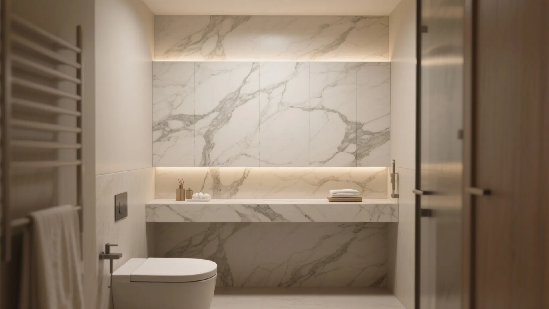 3. Marble-Look Composite Panels for Luxe Without the Weight