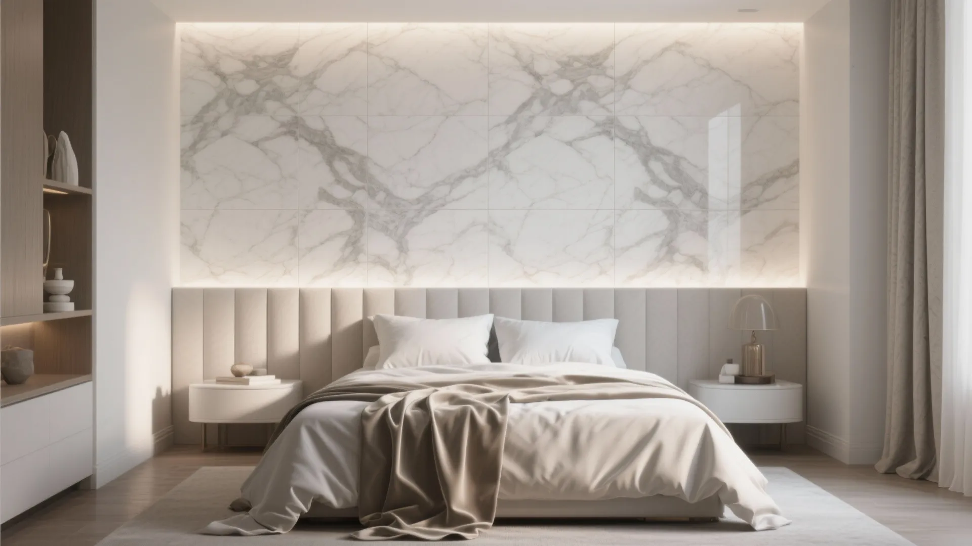 Marble-Look Porcelain for Luxe Appeal