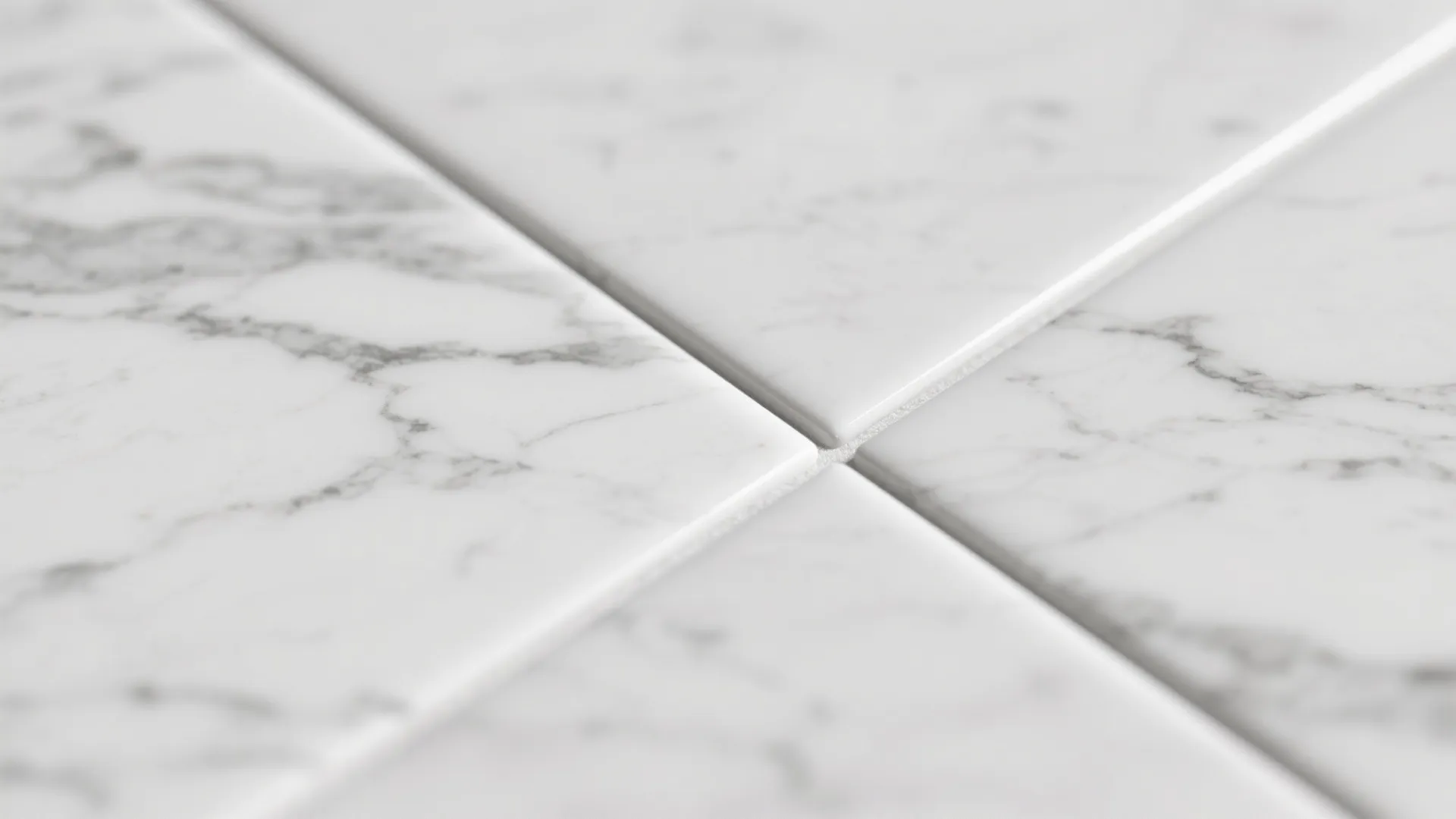Marble-Look Porcelain With Soft Veins