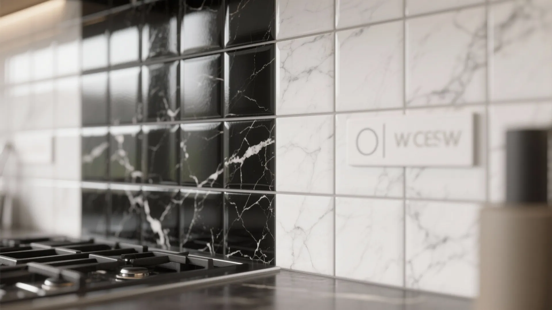 3. Mixed Marble & Matte