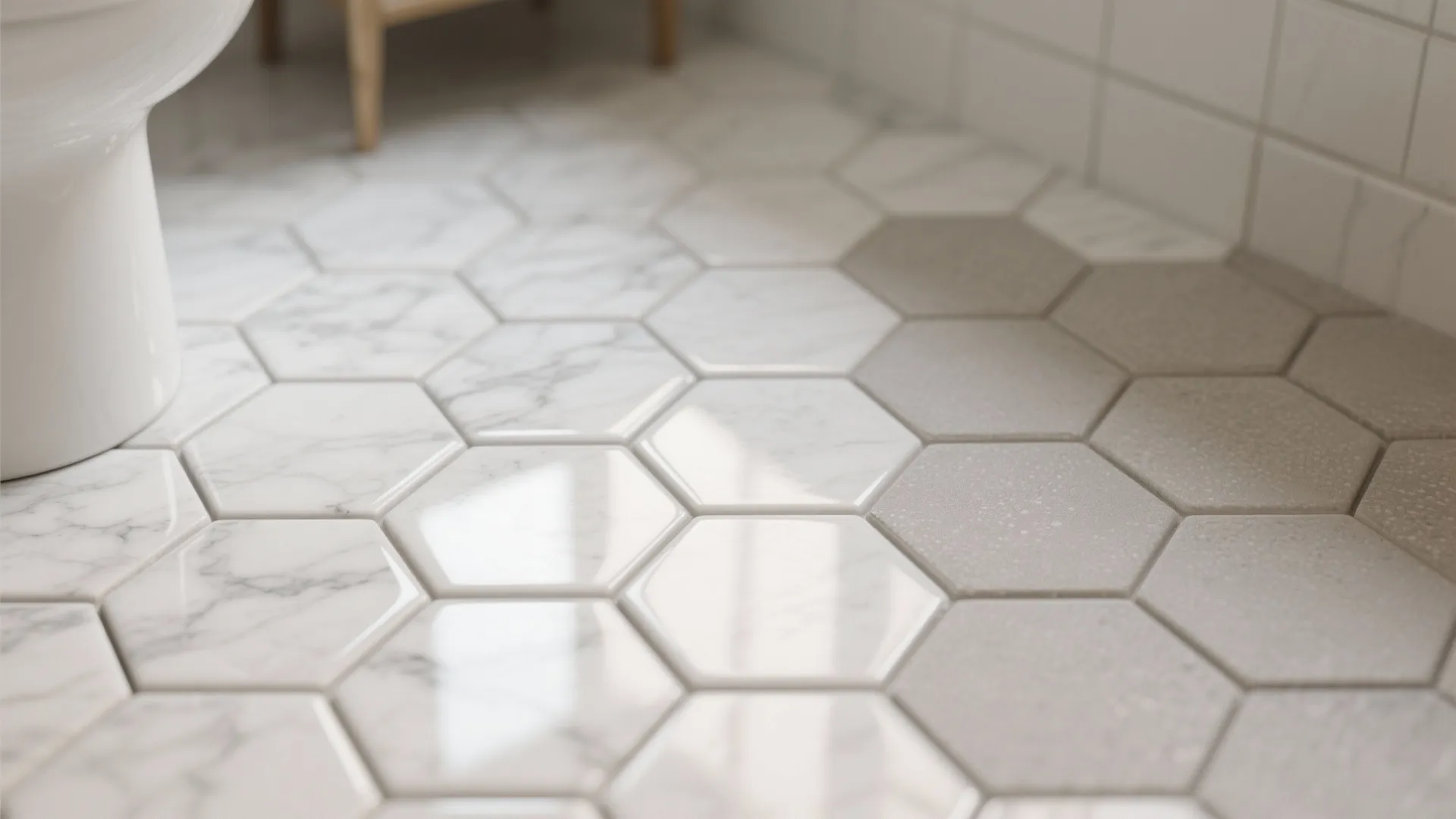 3. Mix Marble and Matte