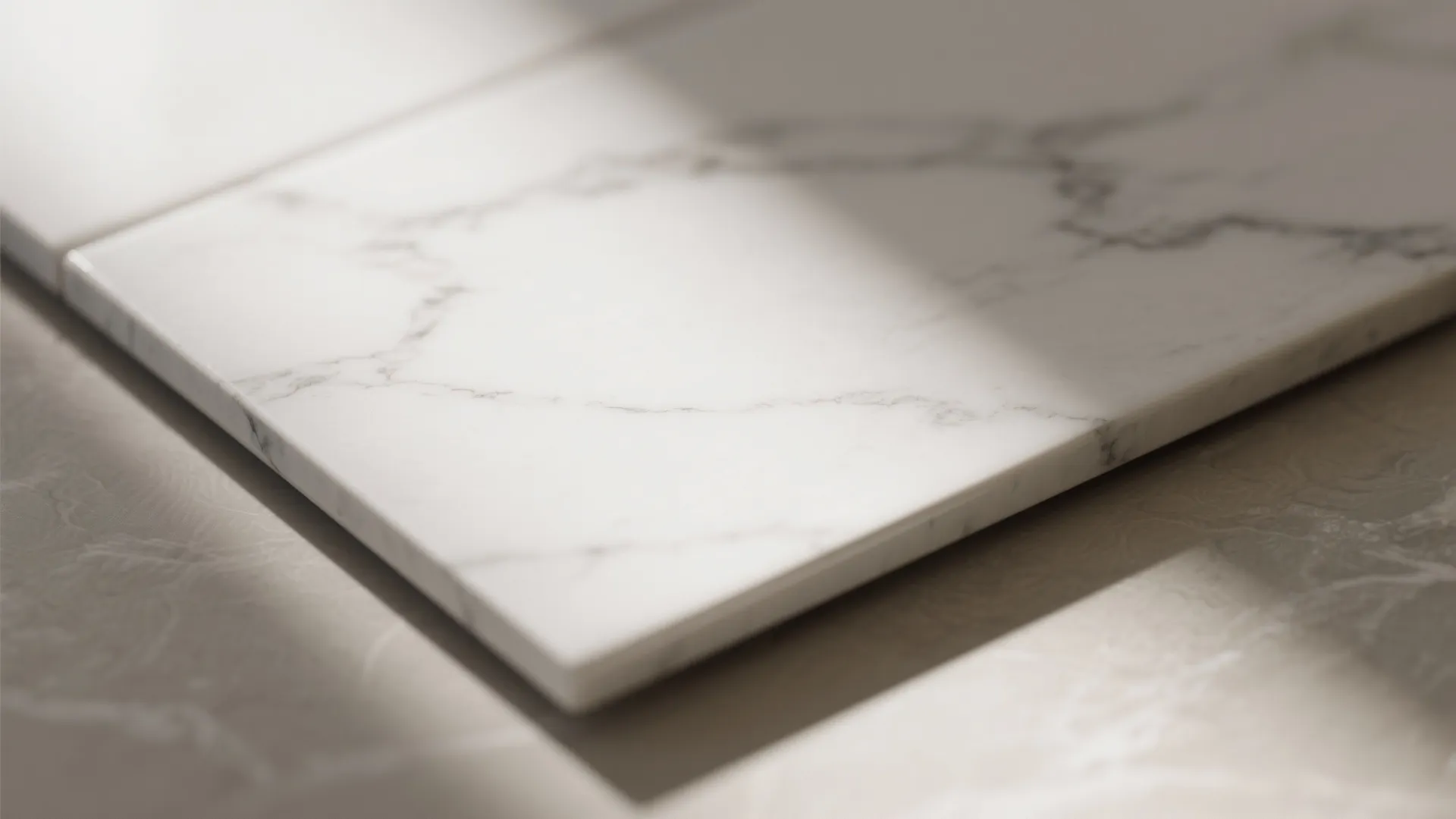 Soft-veined Marble Look in Matte