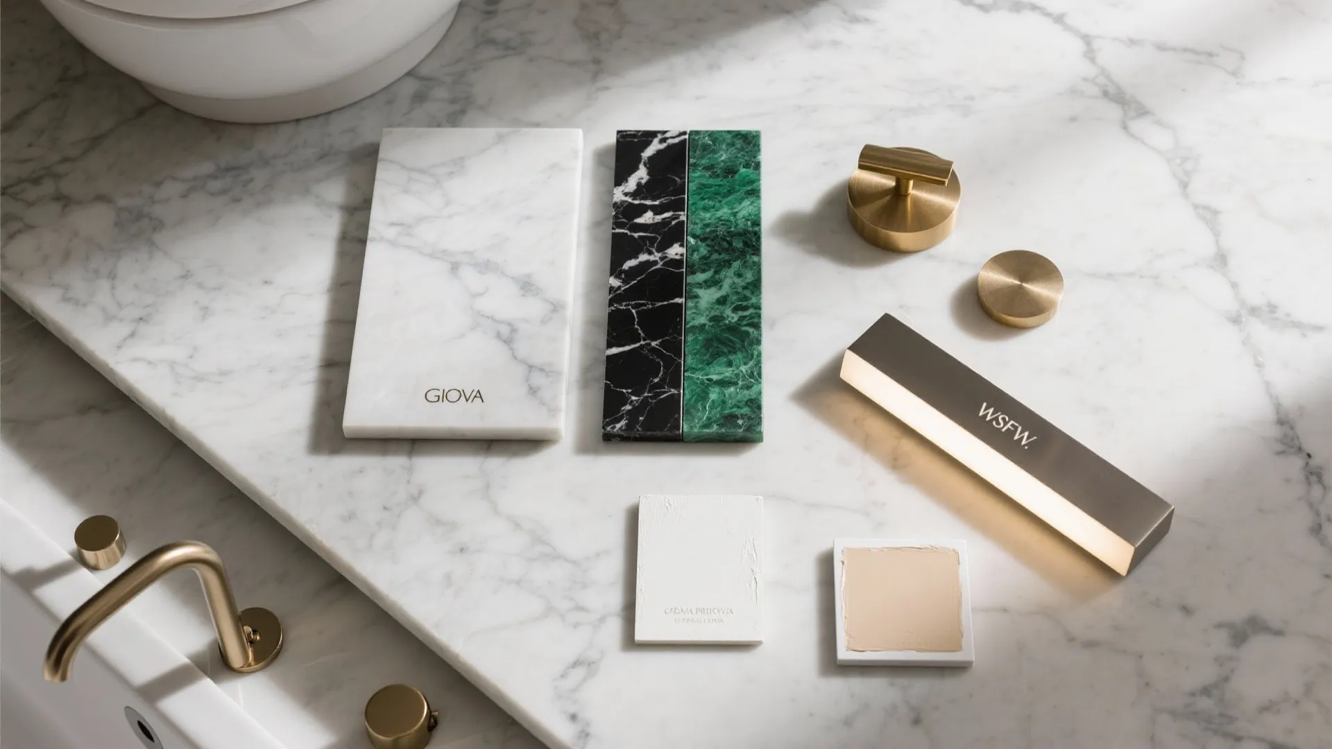 Mixing Marbles and Metals for Balanced Contrast