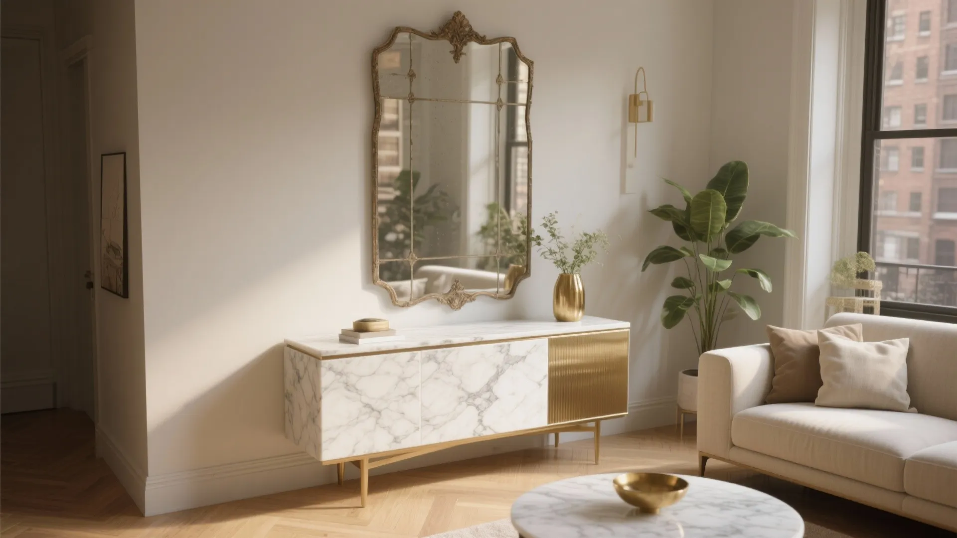 Marble and Mirror Palette