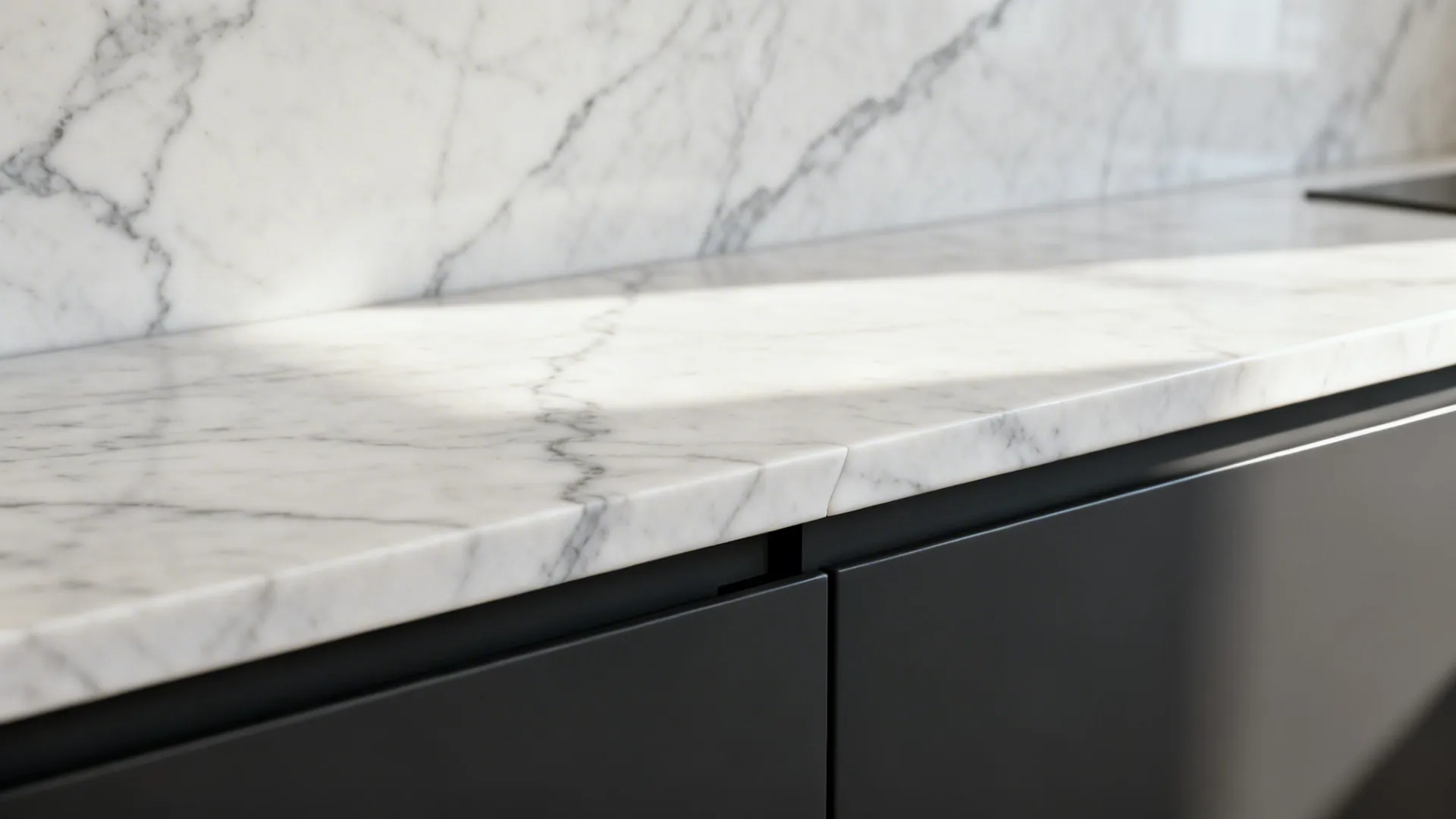 Charcoal, White, and Marble Veins