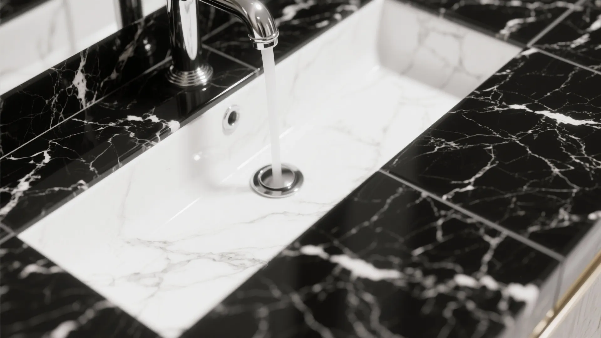 Marble-Effect Monochrome