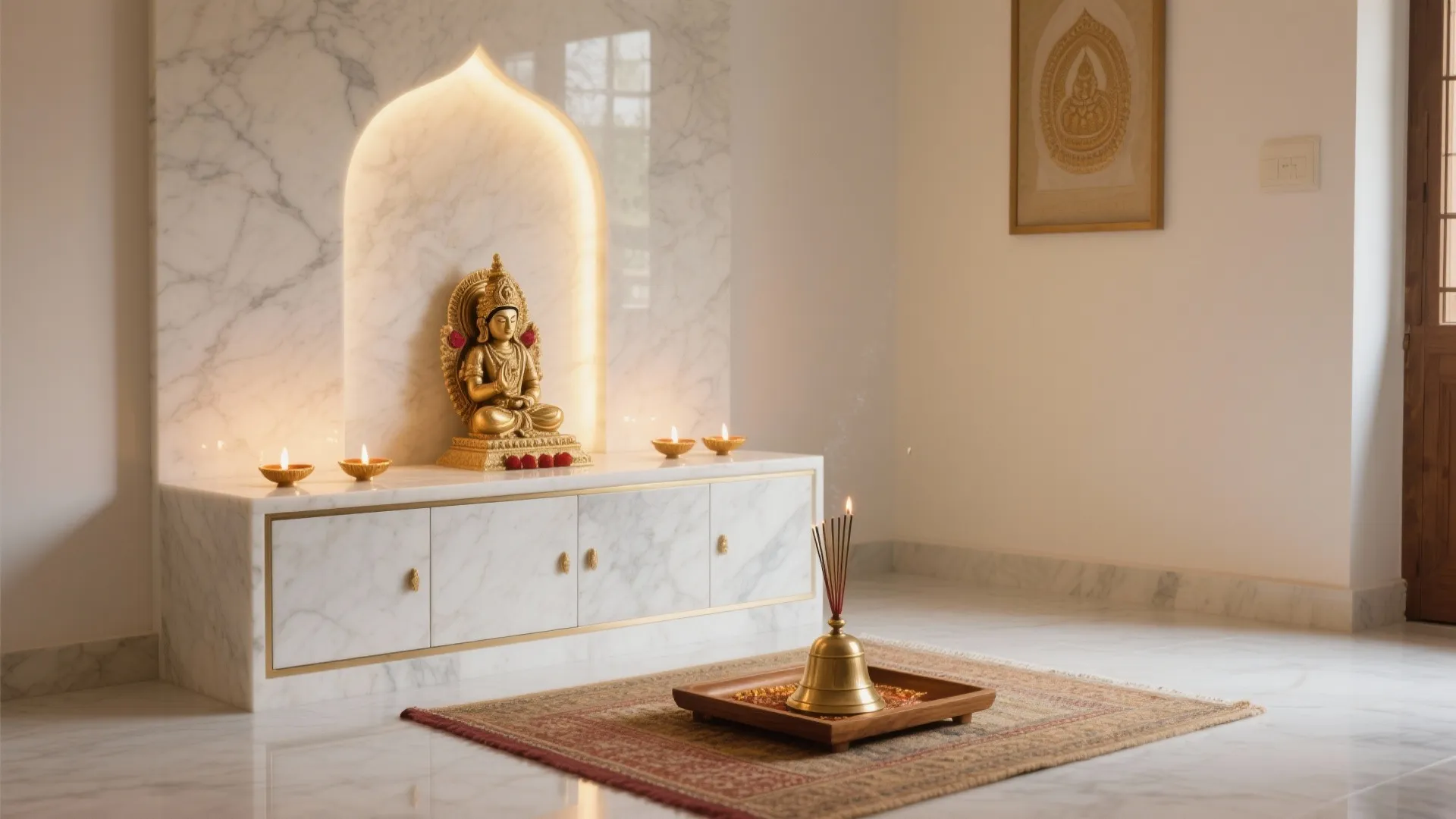 5 Marble Pooja Room Designs for Small Homes: Small space, big serenity: my 5 go-to marble mandir ideas with real budgets, lighting, and maintenance tips drawn from a decade of site-tested projects.