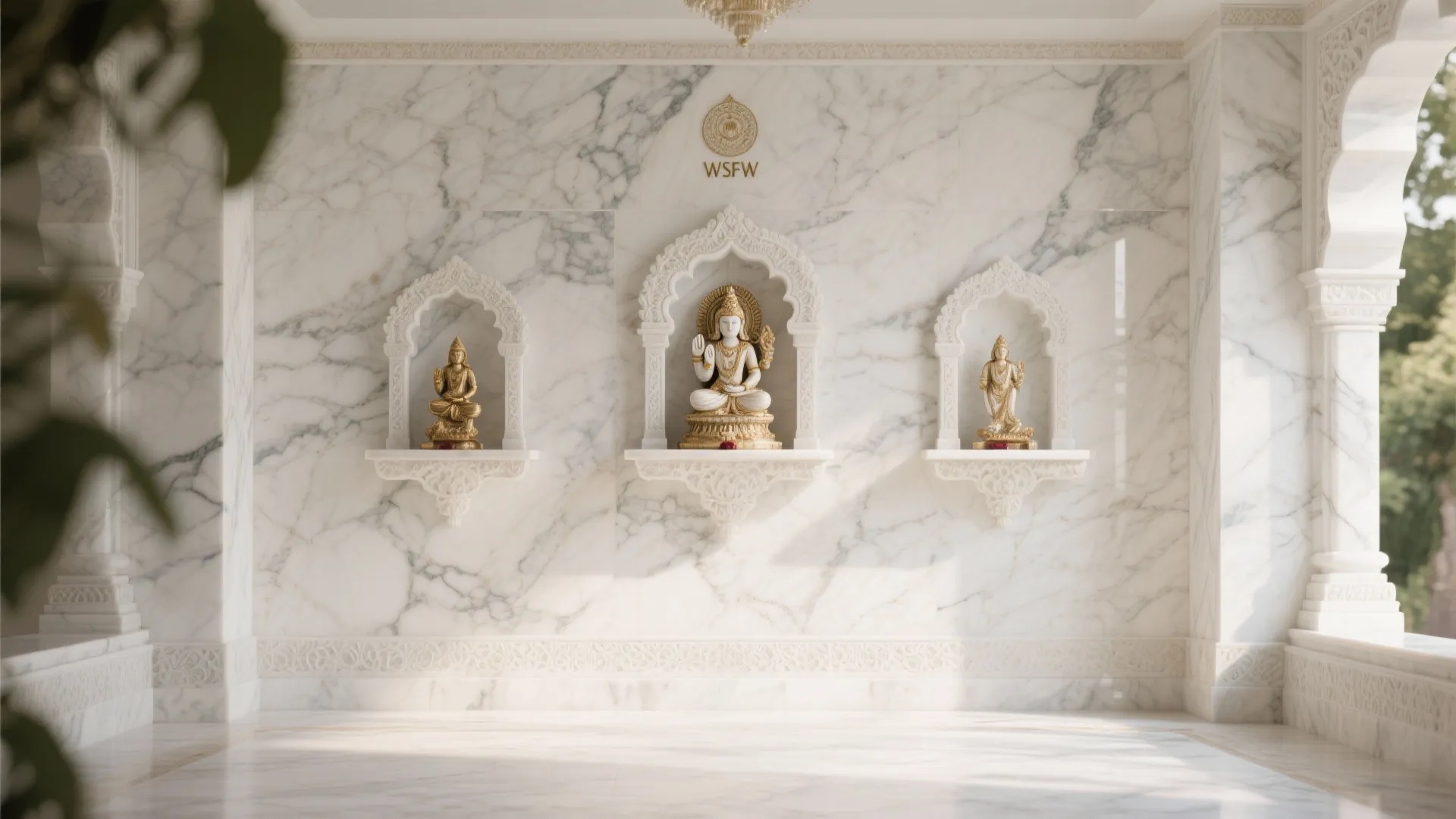 Marble or Stone Cladding for Elegance