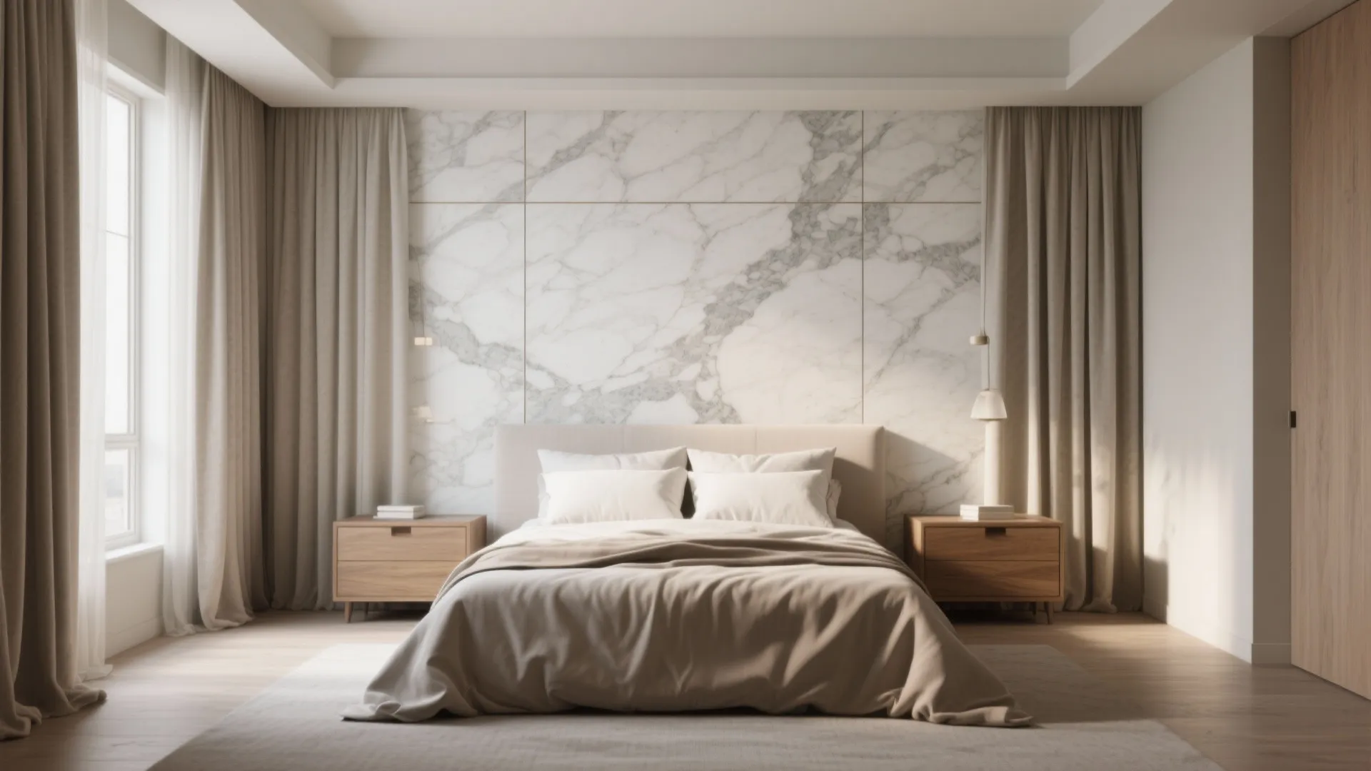 Marble-Look Porcelain for Quiet Luxury