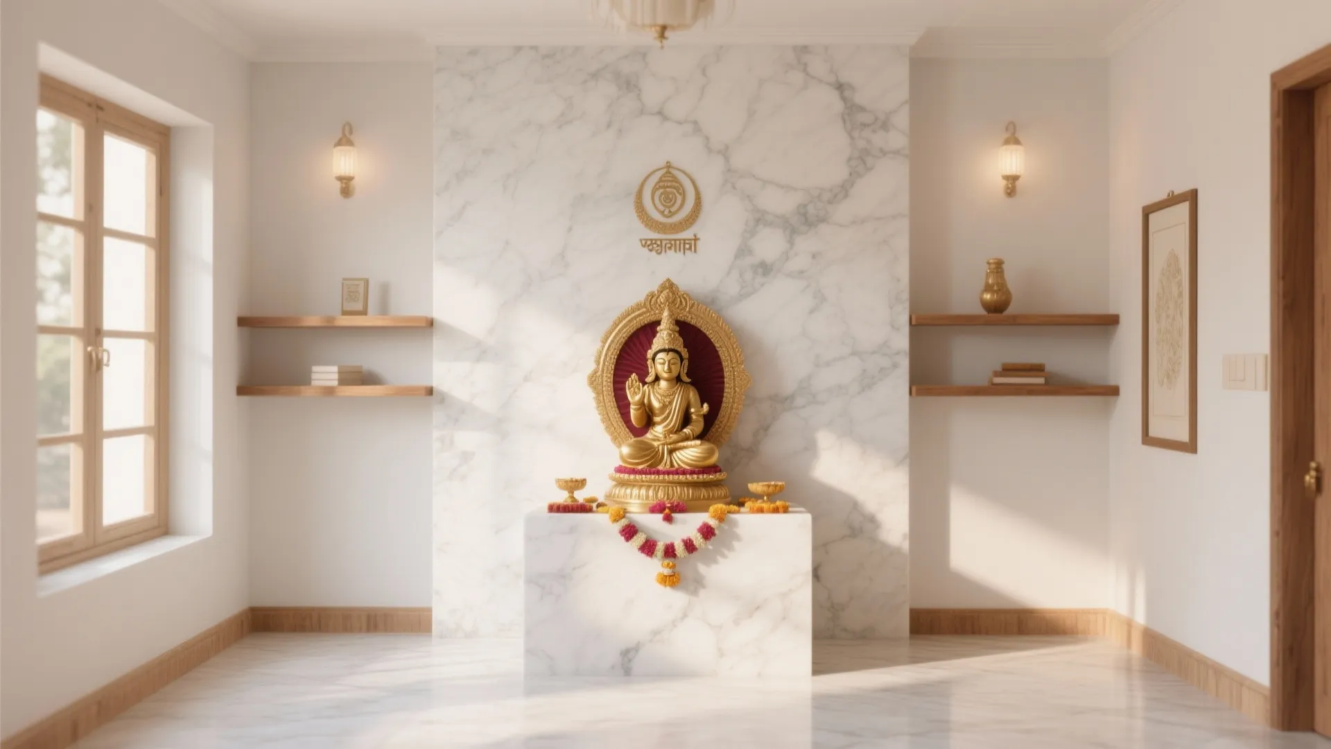 Minimalist Marble Backdrop