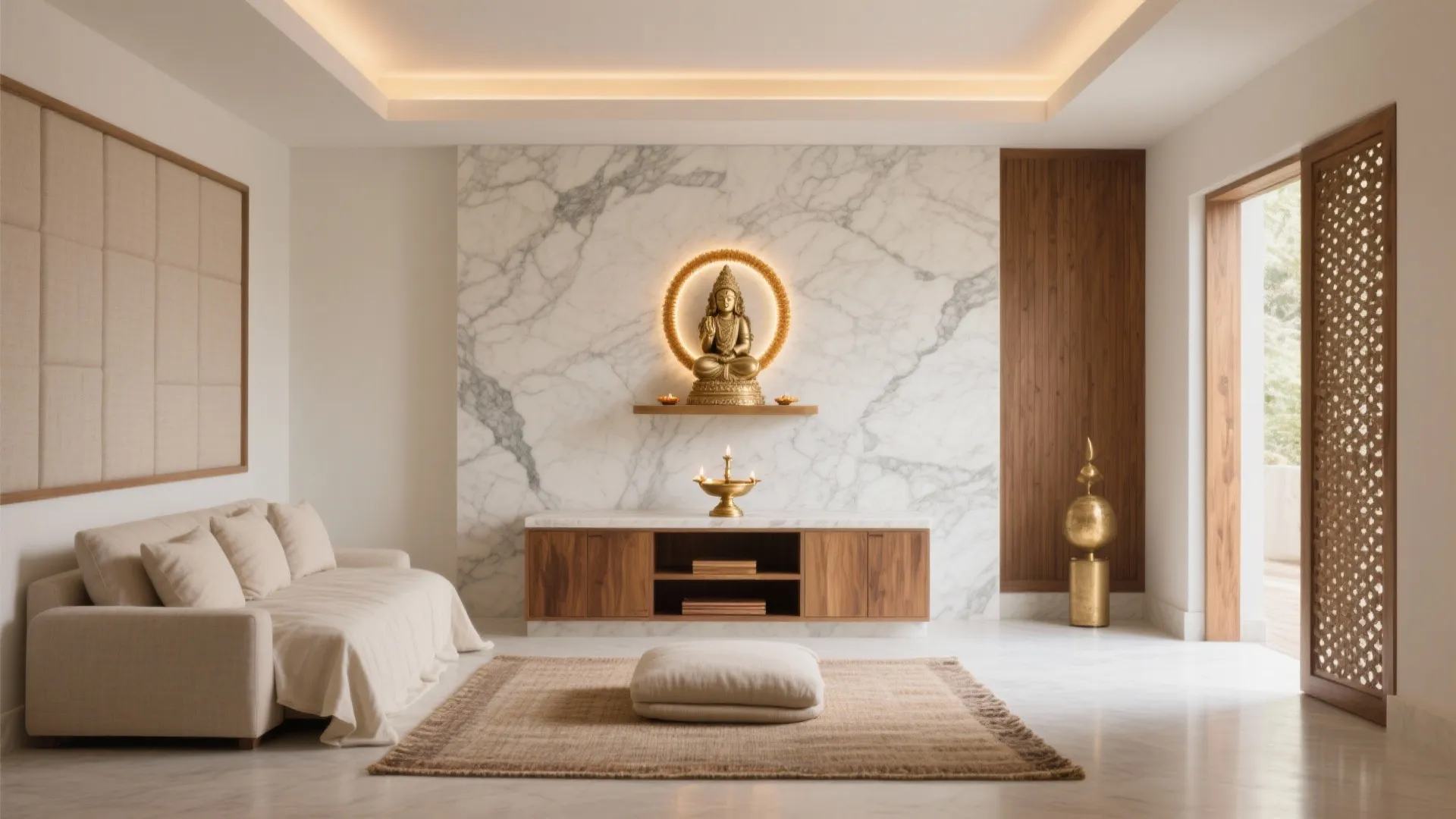 Puja Room Marble Design Inspirations for Modern Homes: Fast-Track Guide to Timeless Puja Room Marble Designs in 1 Minute