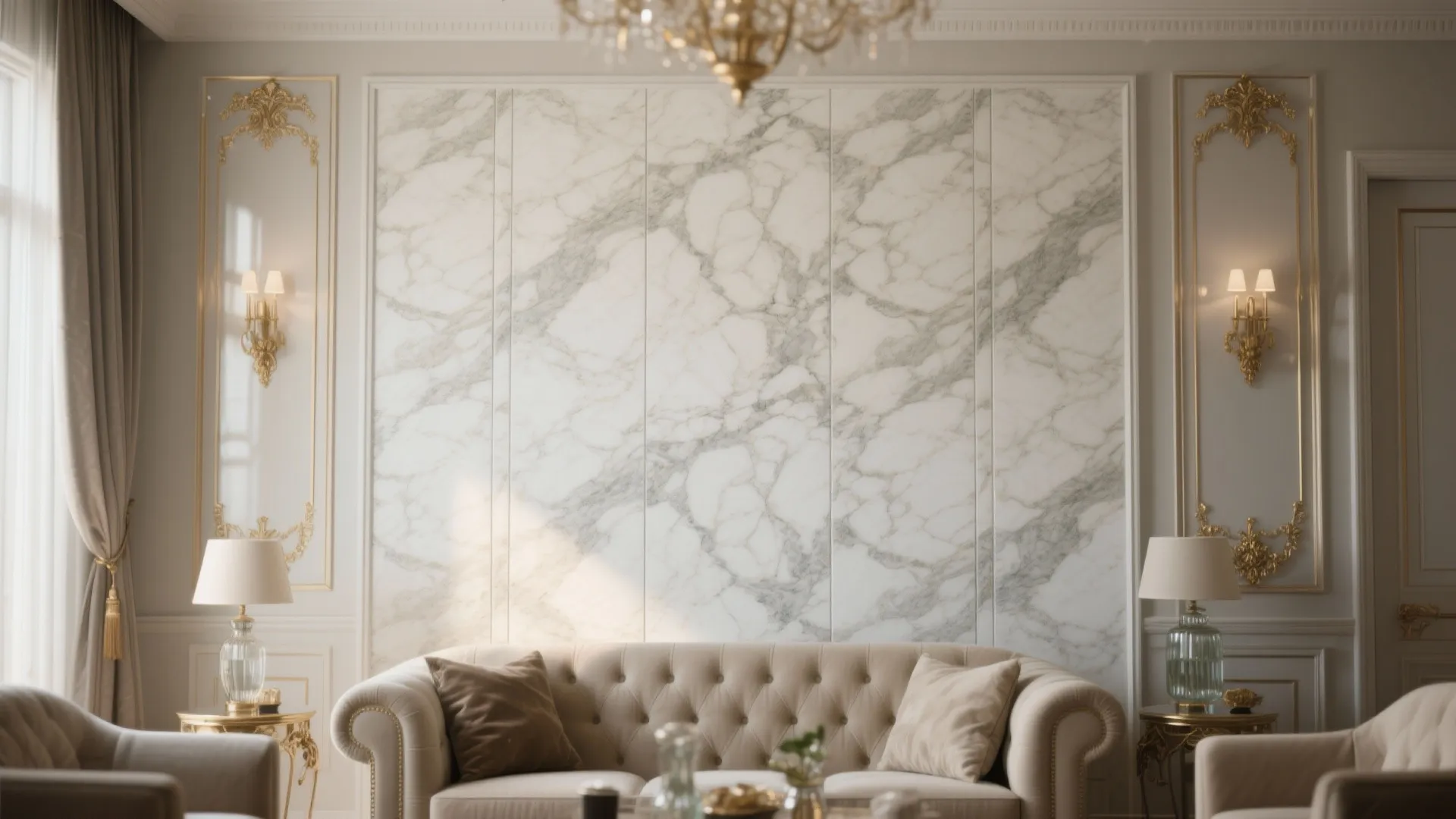 Marble-Look PVC Sheets
