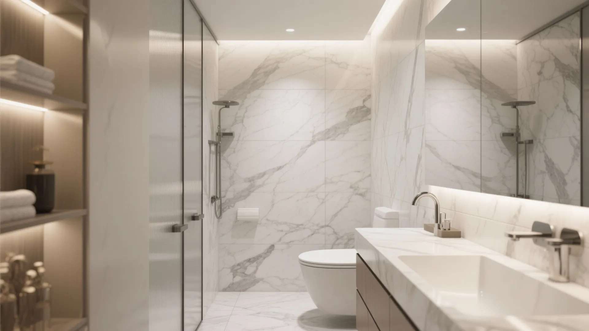 2. Large Format Marble Slabs