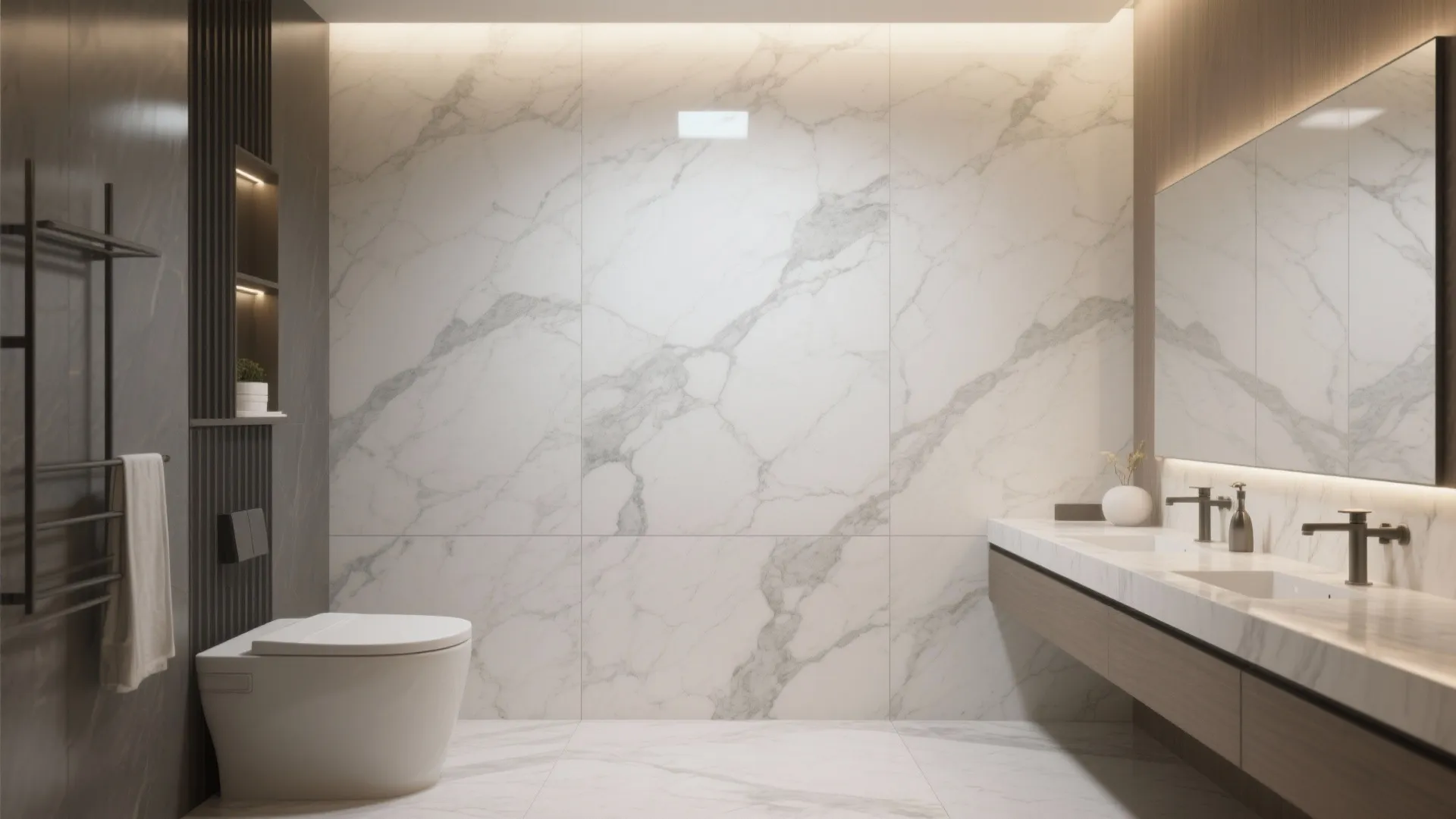 3. Marble Slab Effect