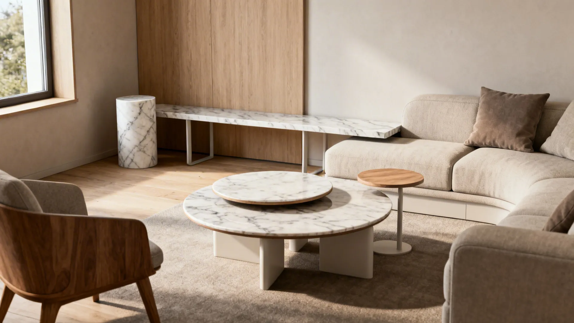 Marble Table Set Ideas: 5 Inspo for Small Living Rooms: Creative marble table set ideas that make small living rooms feel luxe and functional