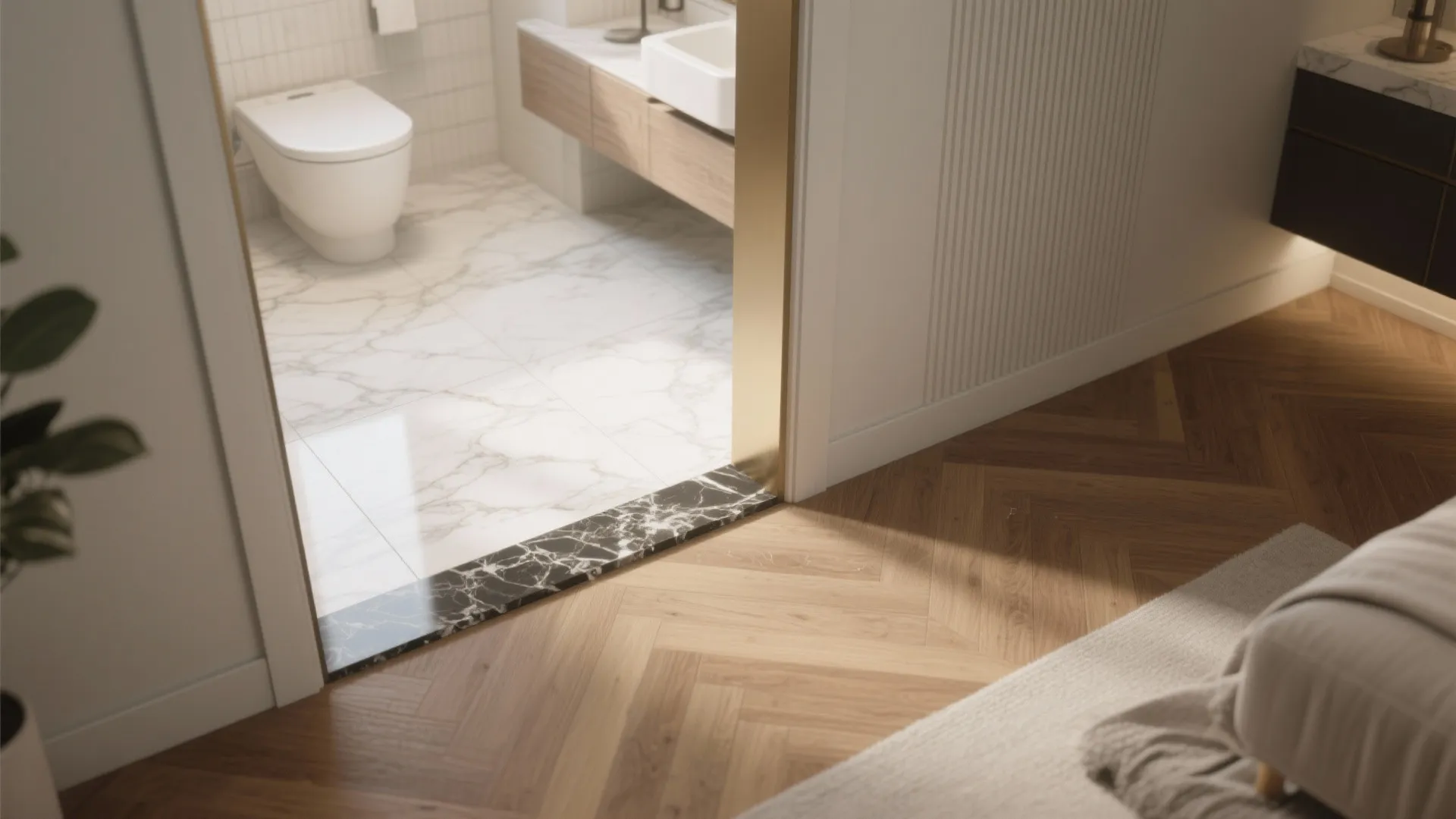 5 Marble Bathroom Threshold Ideas: Small thresholds, big impact: practical marble ideas for bathroom doors