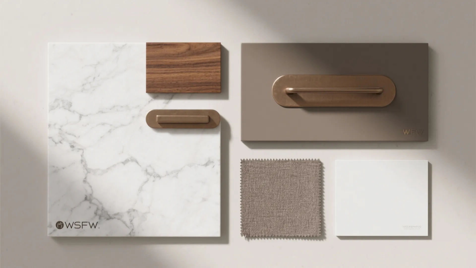 Warm Marble + Walnut: The Bangalore Palette