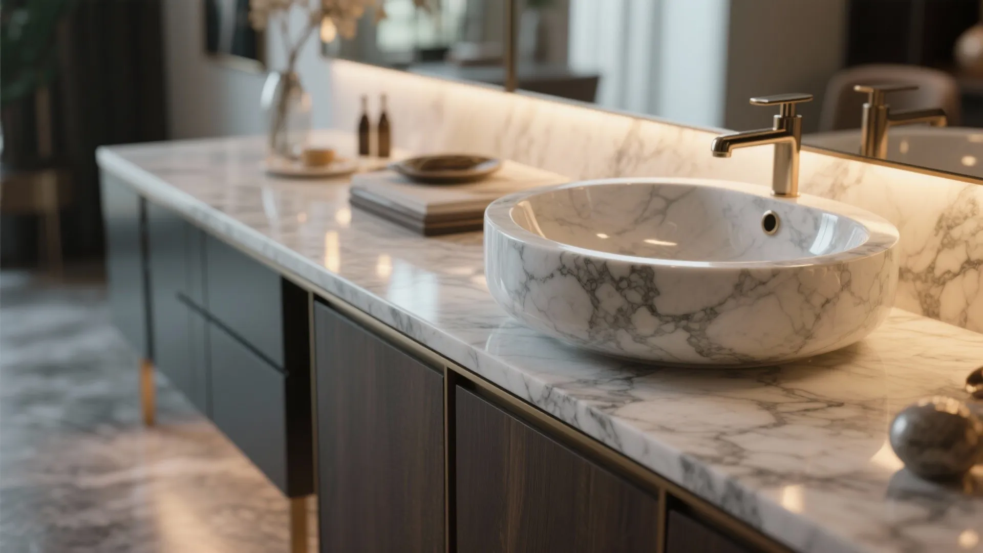 Statement Marble Wash Basin