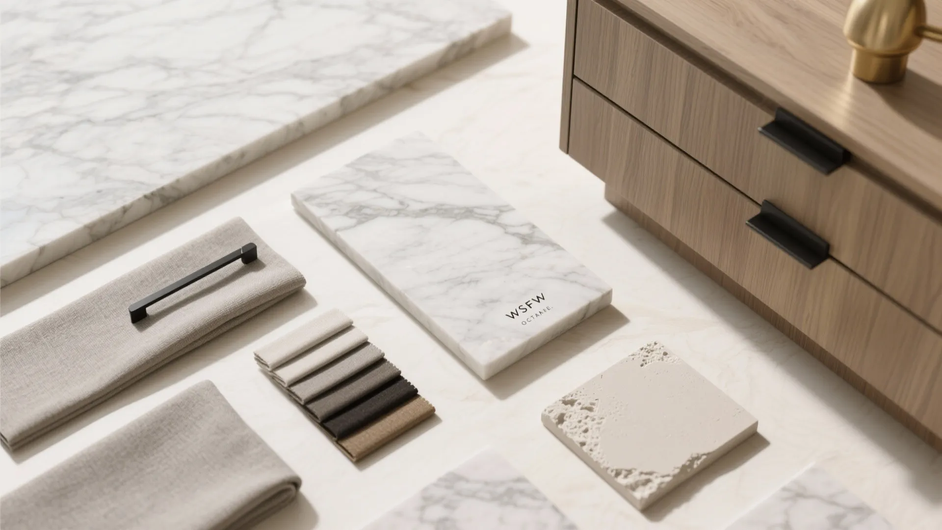 Marble-Wood Palette for Calm Luxury