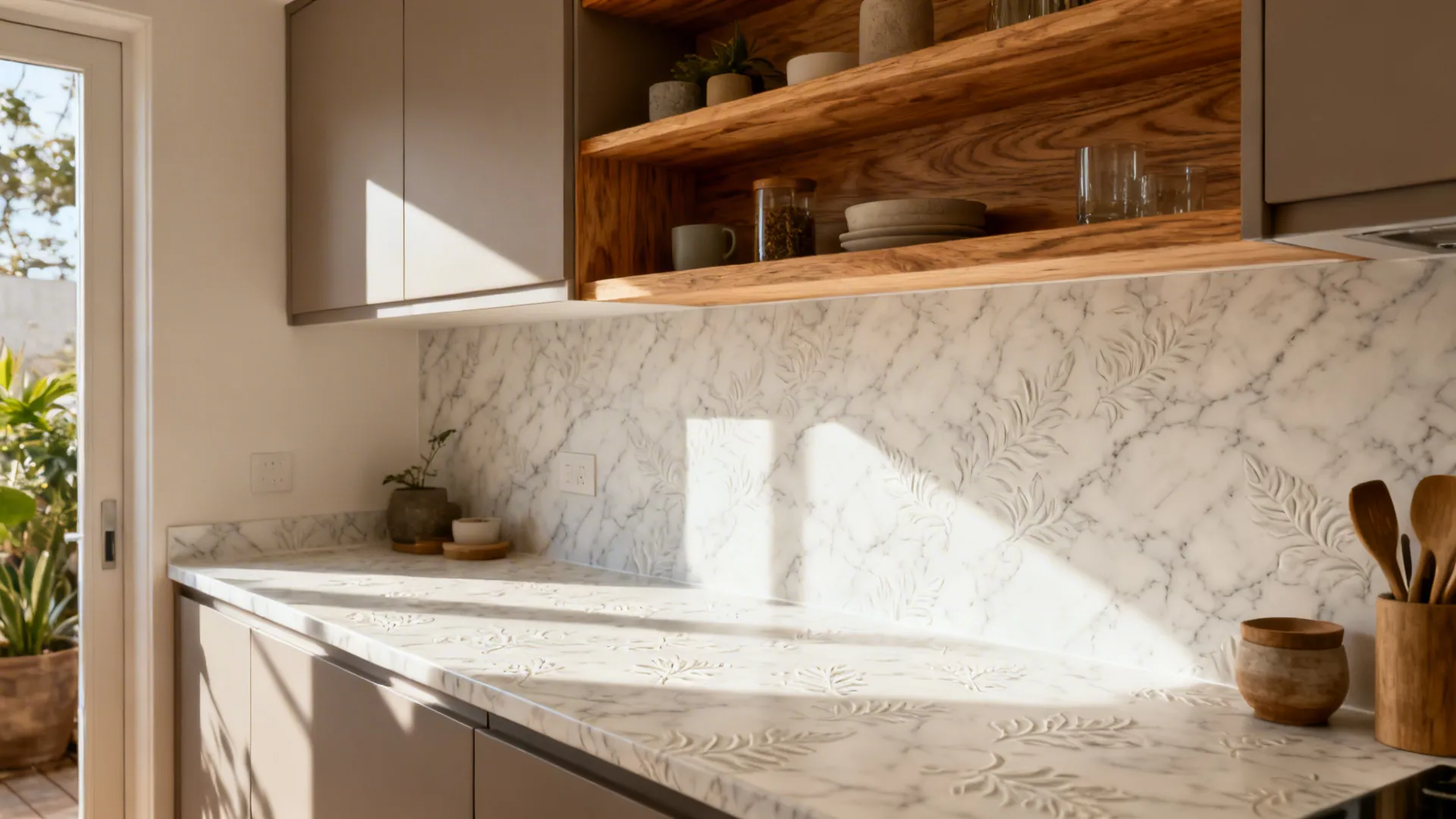 Nature-Inspired Wraps: Woodgrain and Stone Looks