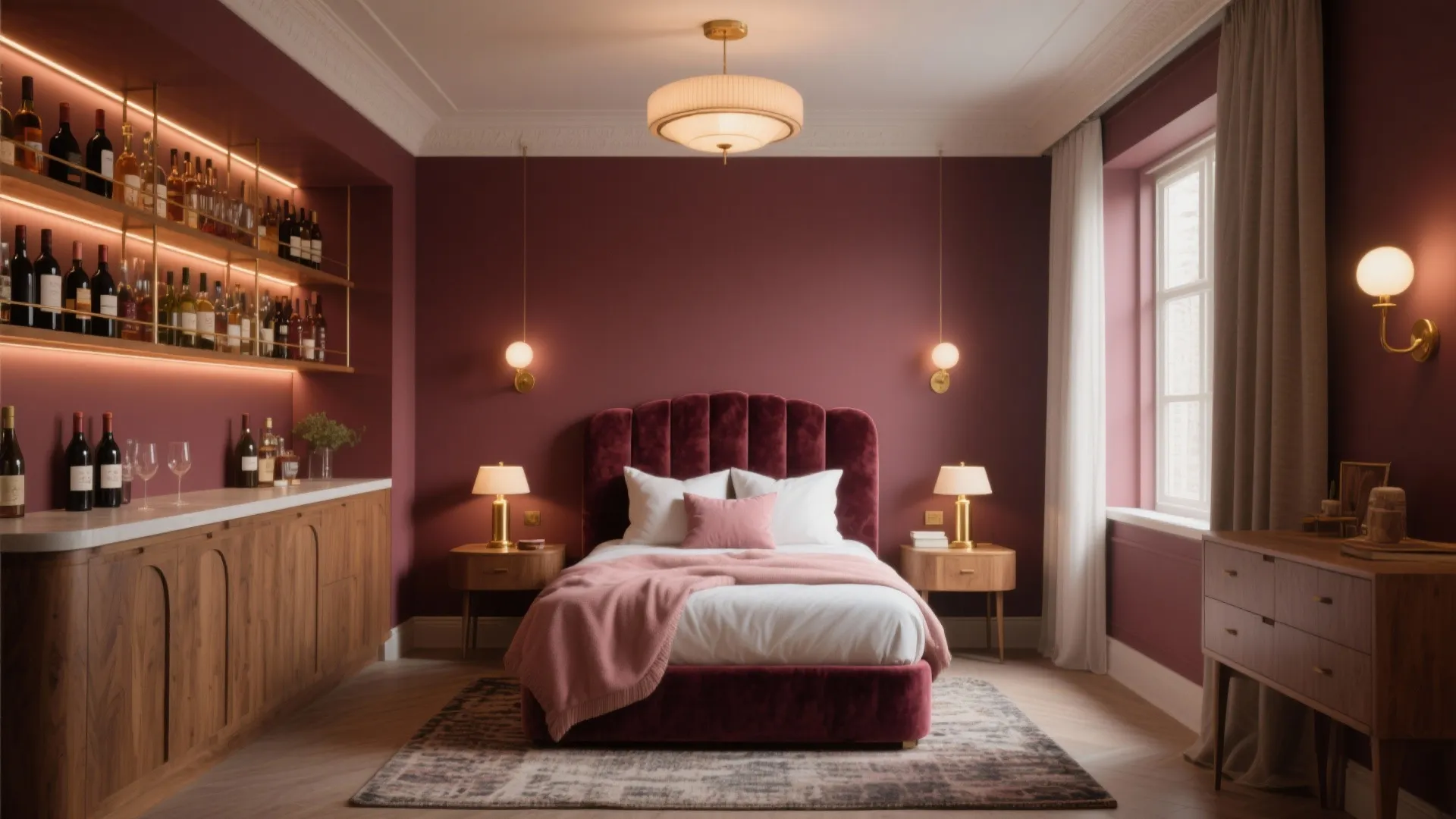 Maroon Bedroom Color Ideas — 5 Inspo: Cozy, moody, and modern: five maroon bedroom concepts from a pro designer