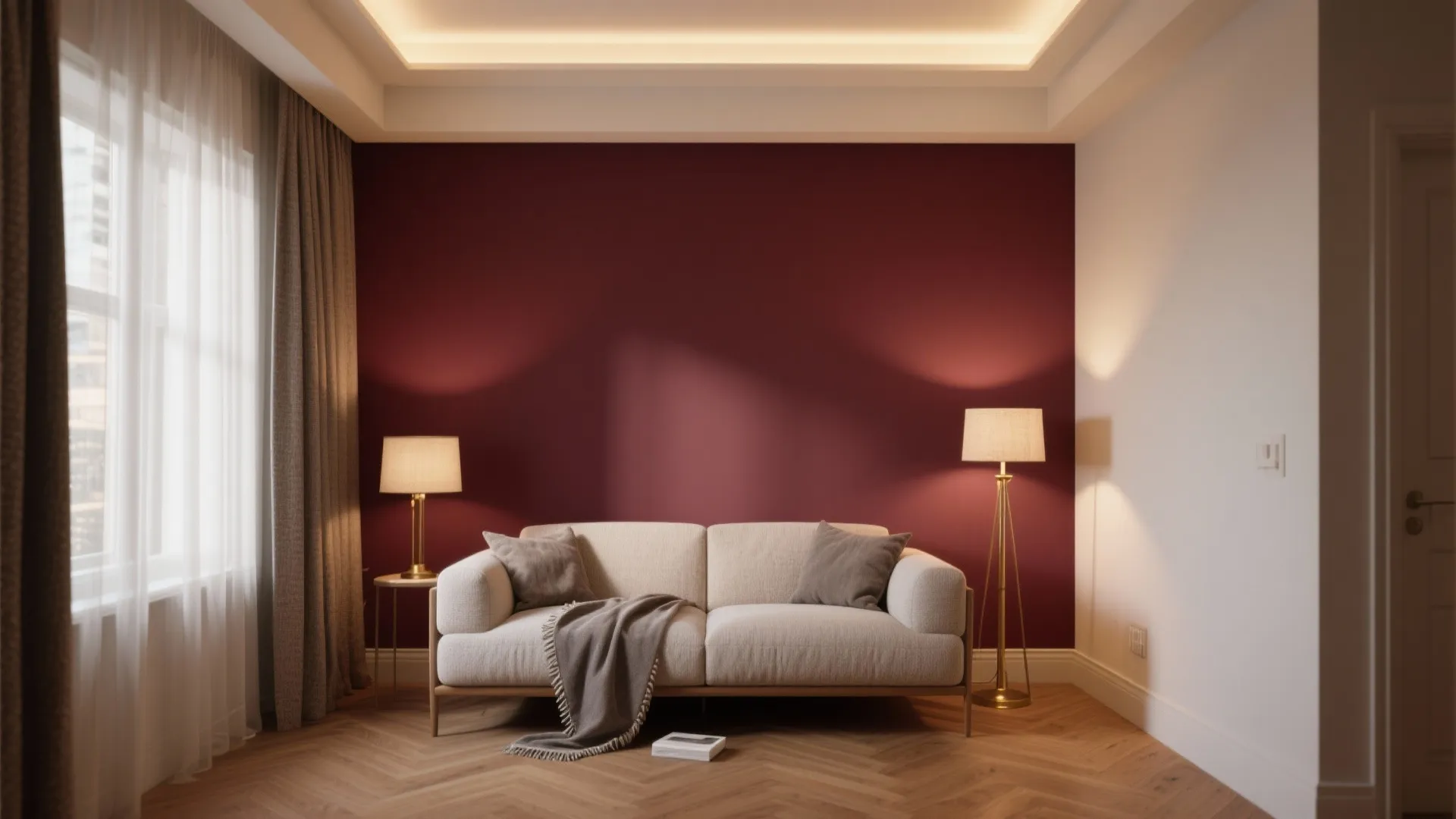 Maroon Colour Room Design: Bold Choices for Small Spaces: 1 Minute to Stunning Maroon Room Transformations