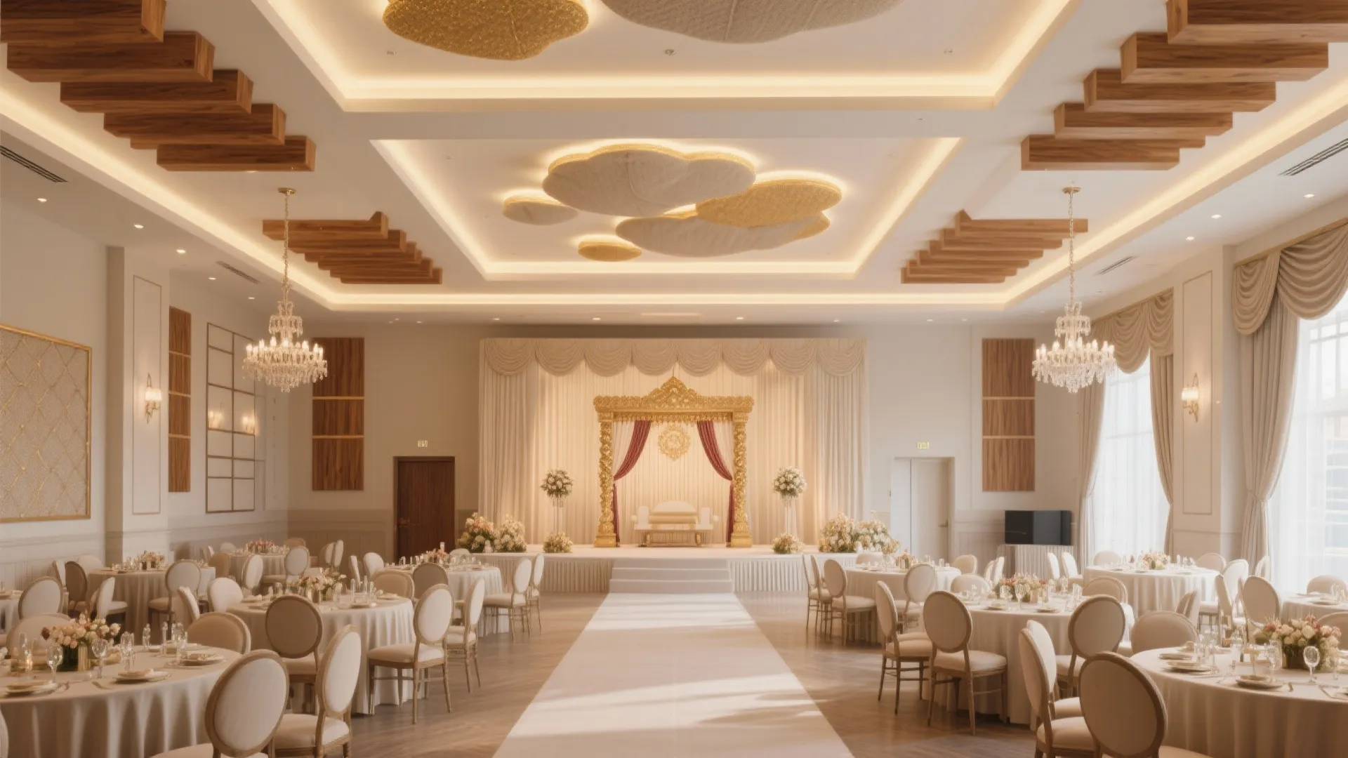 False Ceiling Design for Marriage Hall: 5 Ideas: Practical, stylish, and acoustically smart ceiling concepts from a senior interior designer