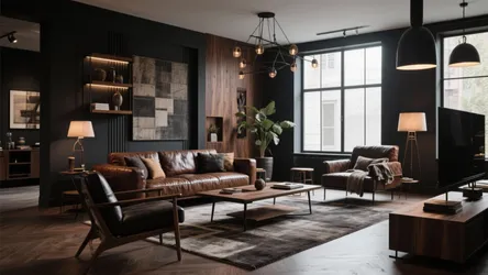 10 Masculine Living Room Ideas