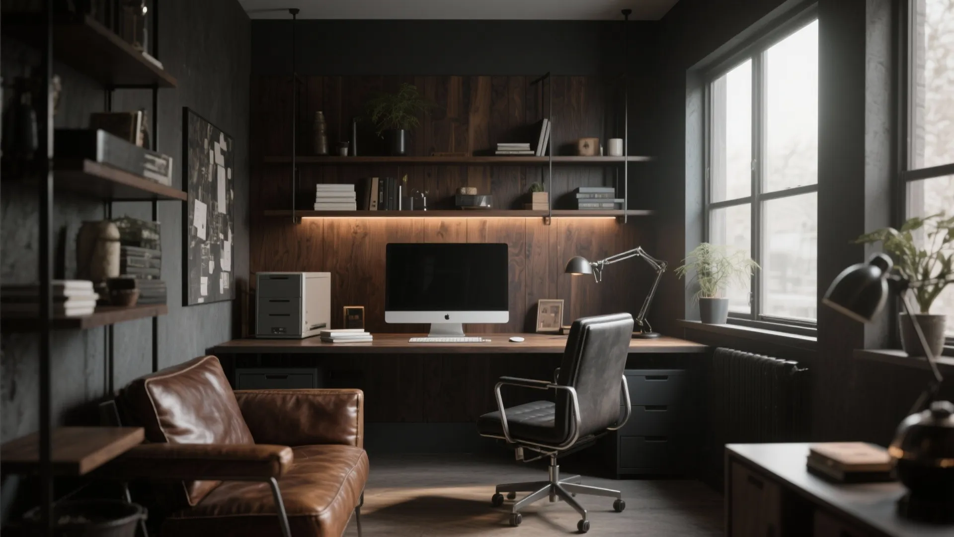 10 Masculine Office Ideas That Elevate Your Space: My top 10 masculine office design inspirations drawn from real-life projects and lessons learned