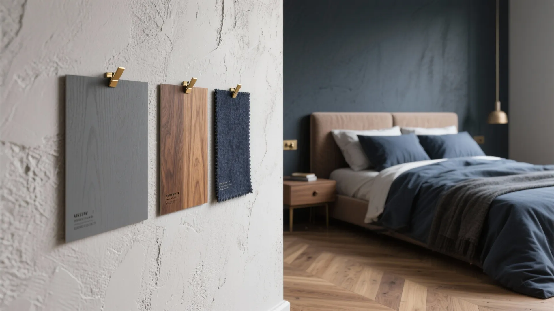 1. Choose a concise, masculine palette