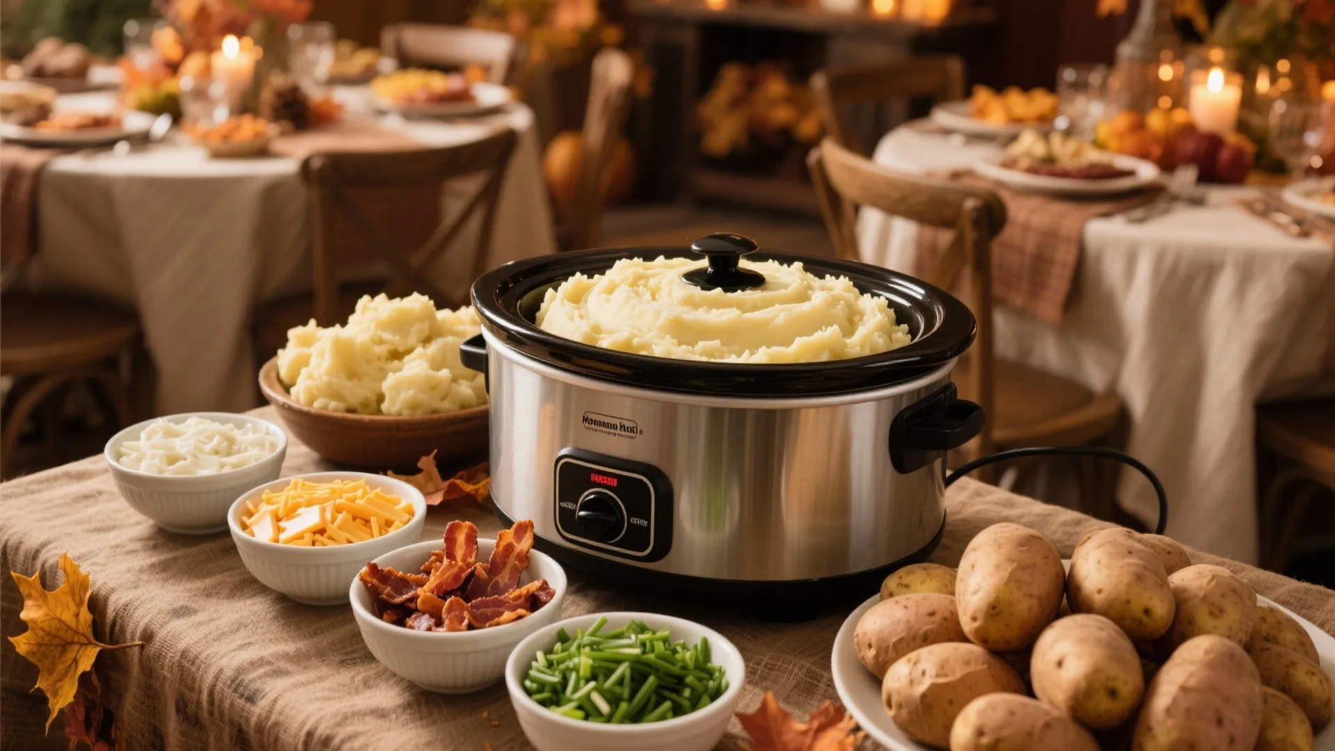 6. Mashed Potato Bar