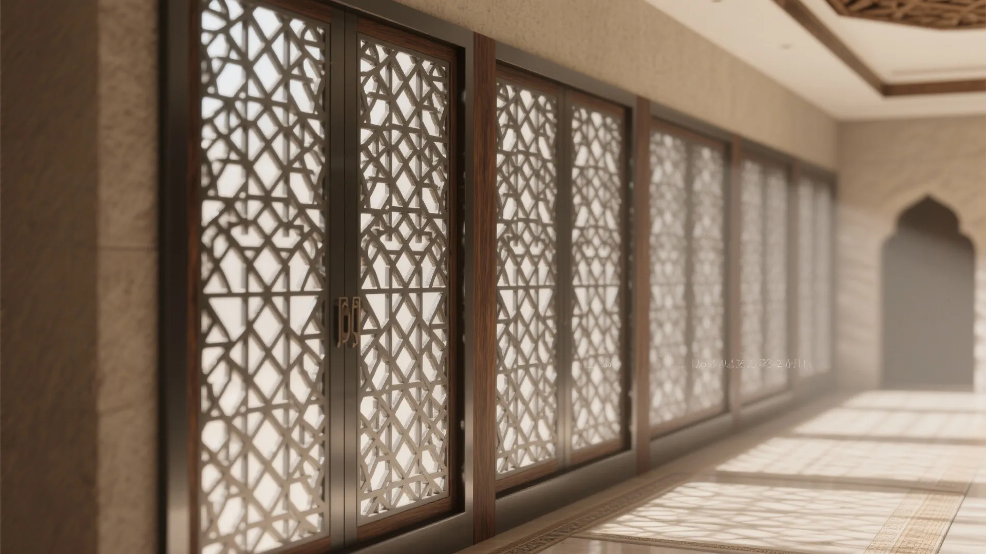 Mashrabiya Screens and Light Play