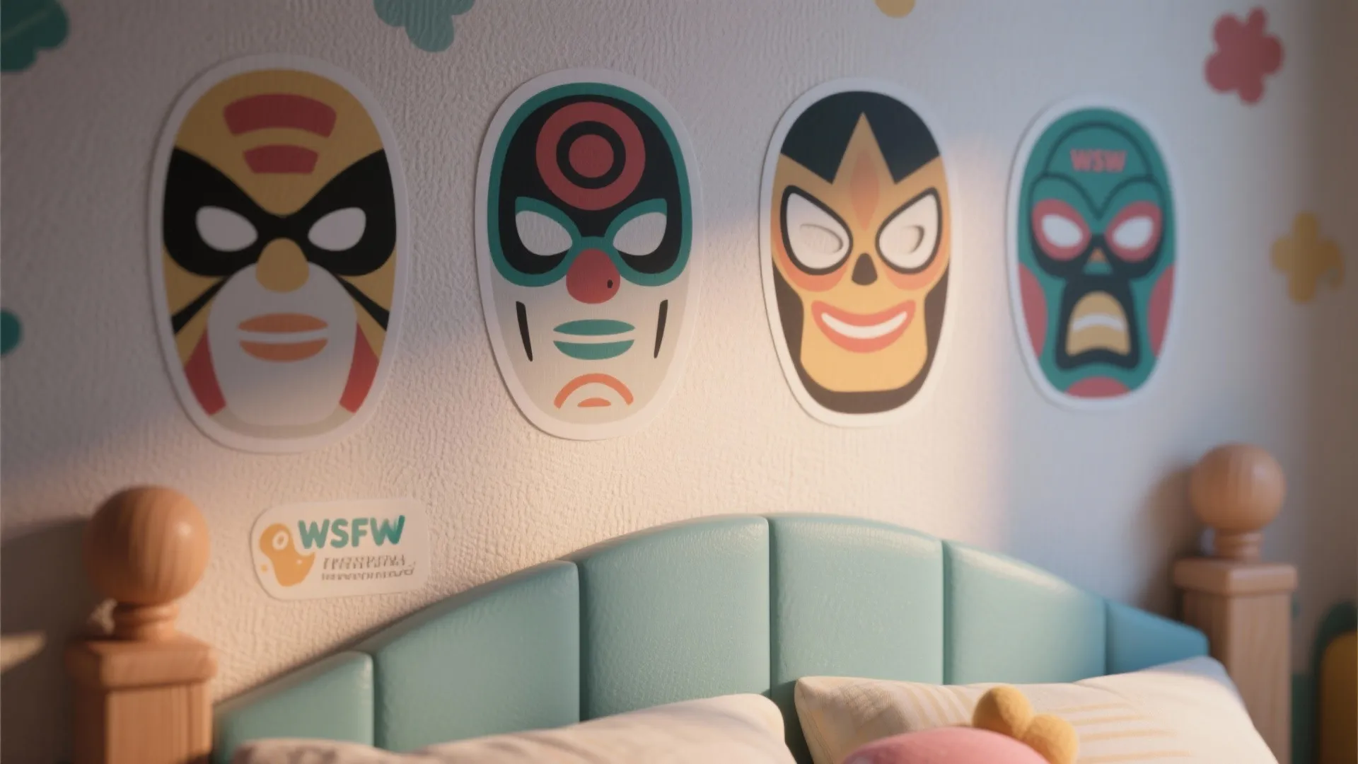 Hero Mask Accent Wall