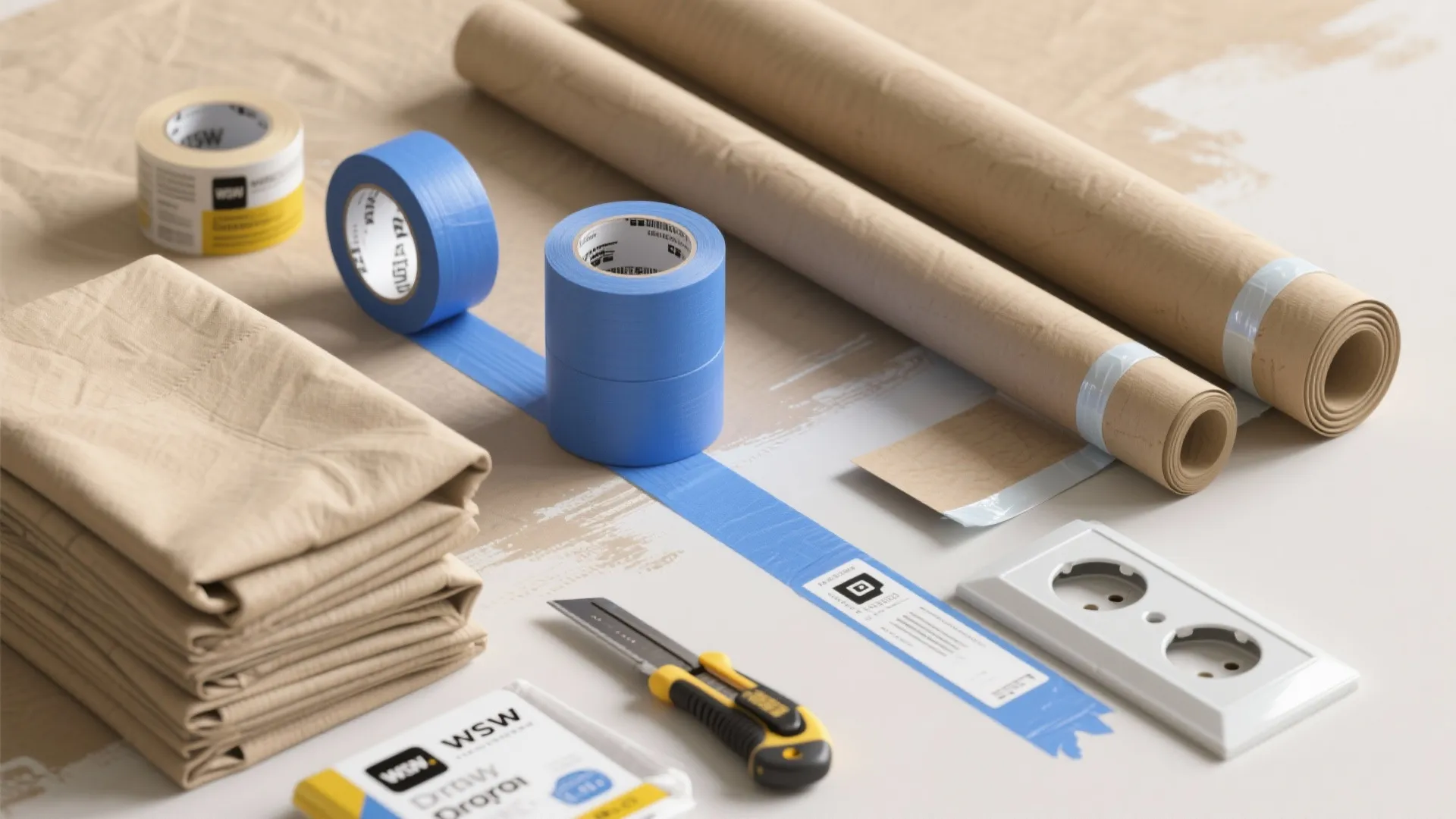 4. Masking Tricks for Crisp Lines and Fixtures