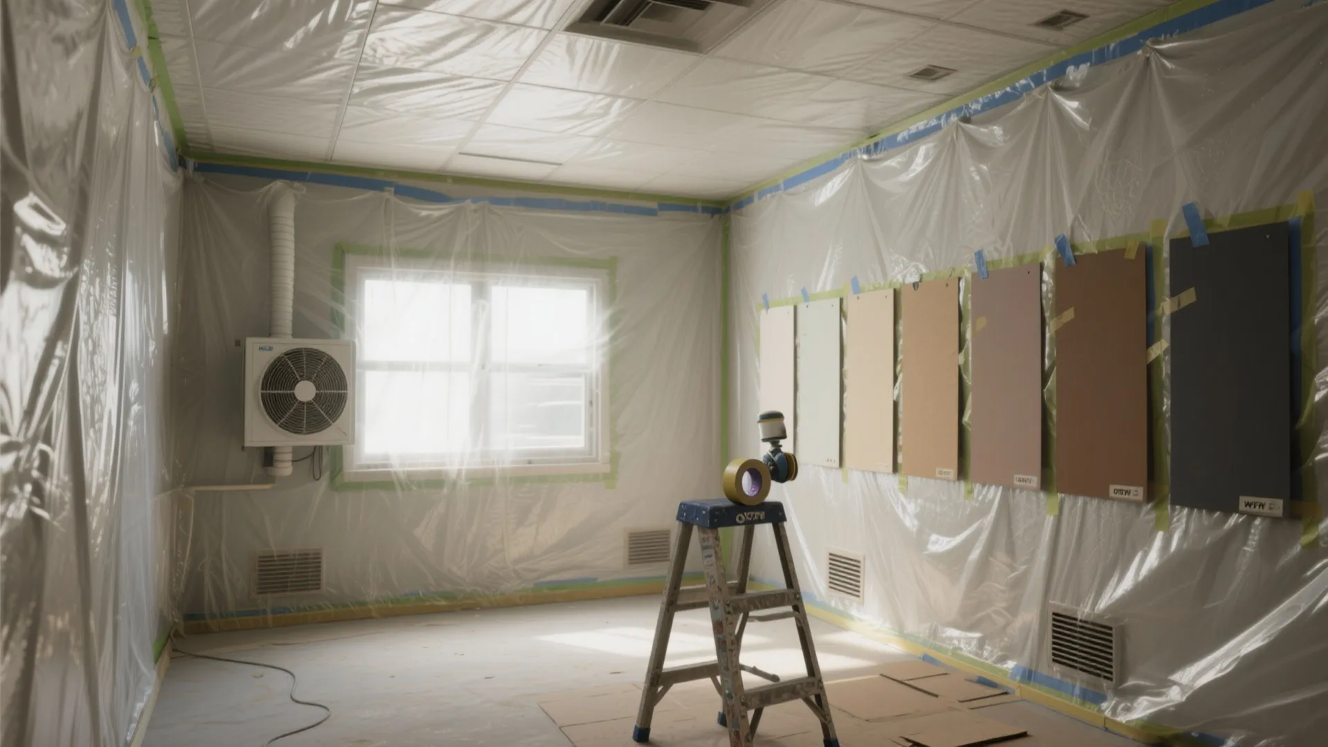 1. Prep Like a Pro: Masking, Ventilation, and Test Panels