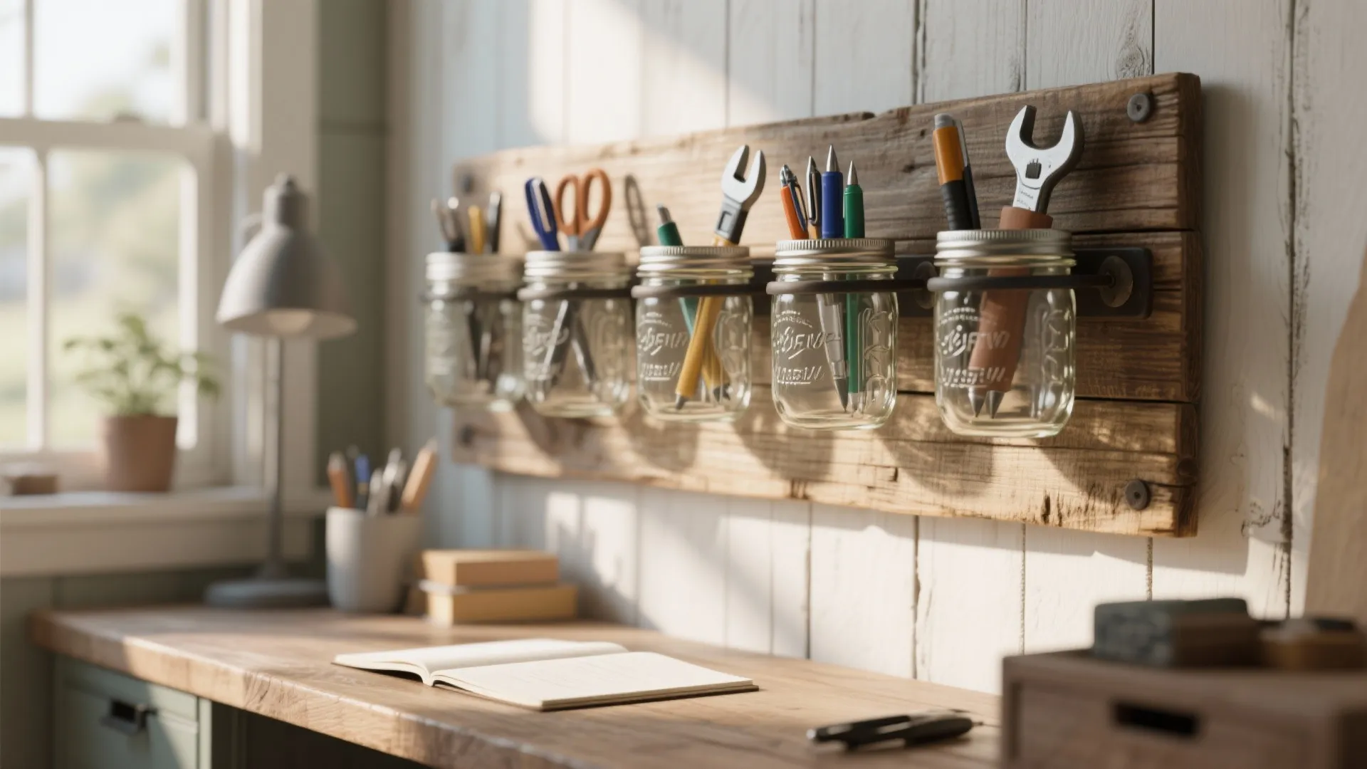 3. Mason Jar Organizers