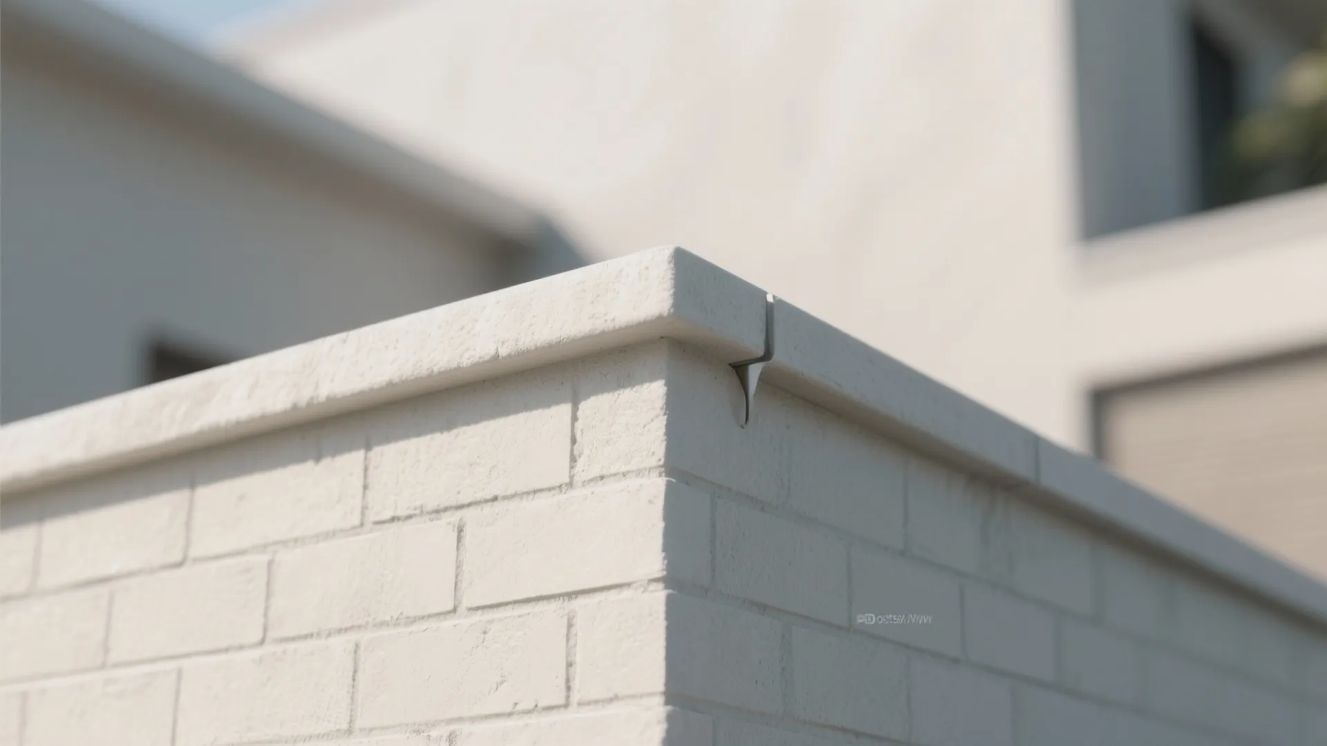 1) Minimalist Masonry with Shadow Lines