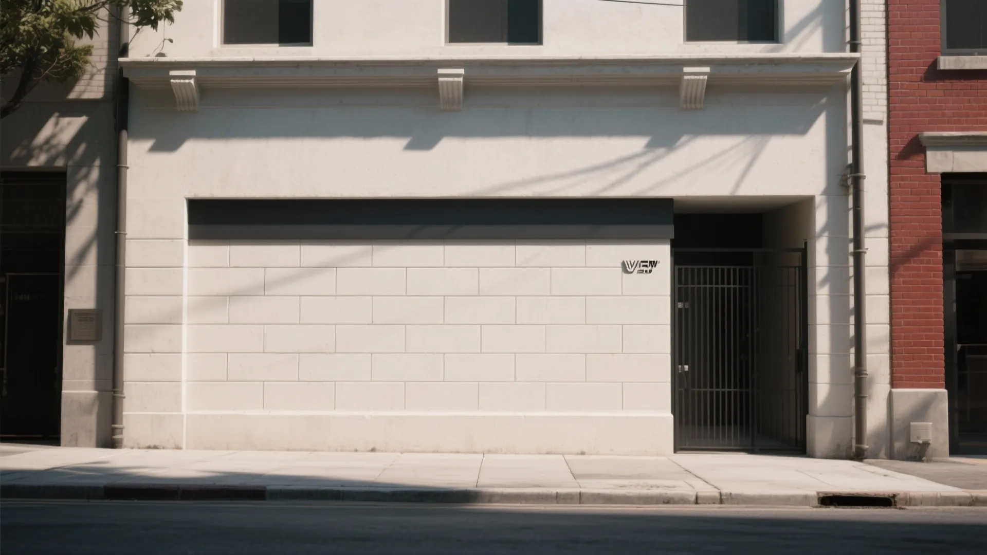 1) Minimalist Masonry with Shadow Lines