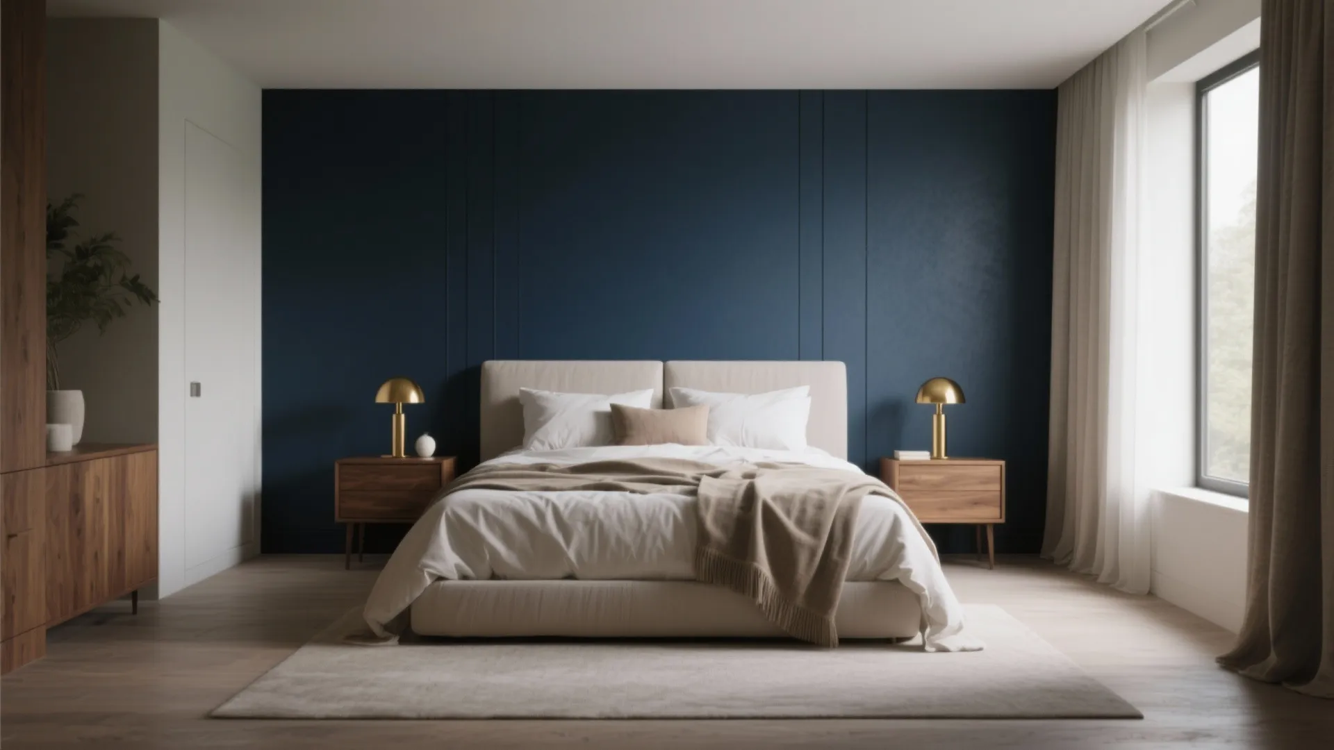 5 Master Bedroom Accent Wall Paint Ideas