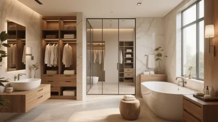 10 Master Bathroom Closet Ideas