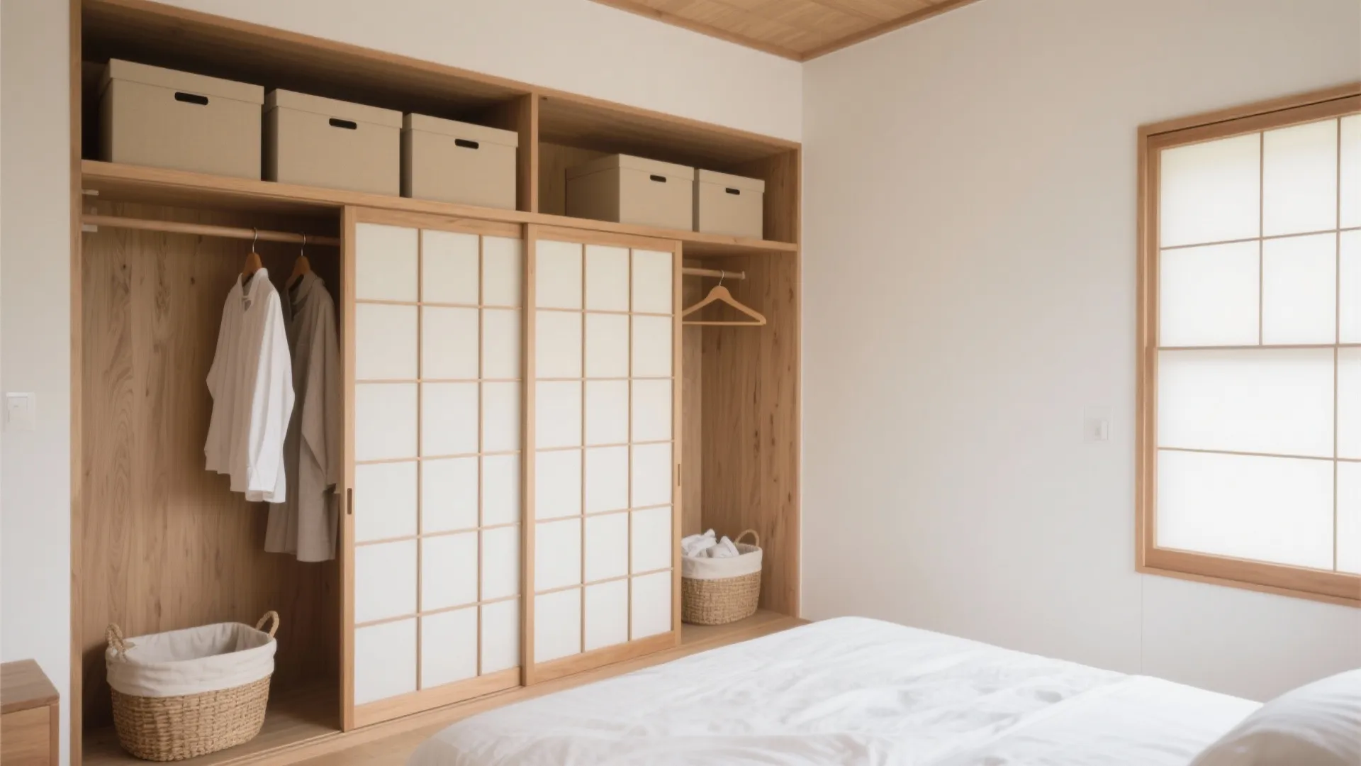 Tips 2: 主寝室は“共用＋個性”の二層収納（収纳技巧・日式风格）