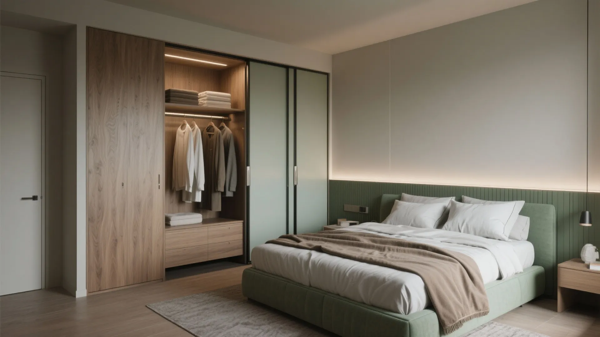 2. Master suite with ensuite and walk-in storage