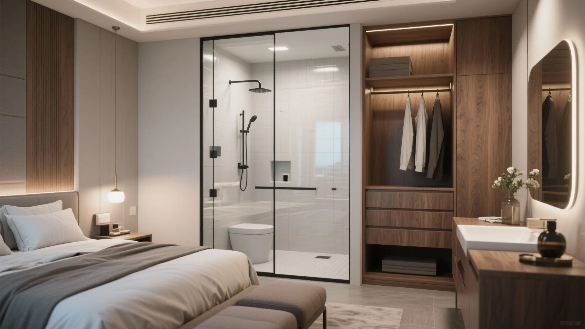 5. Walk-in Closet plus En-suite Shower for Master Suite