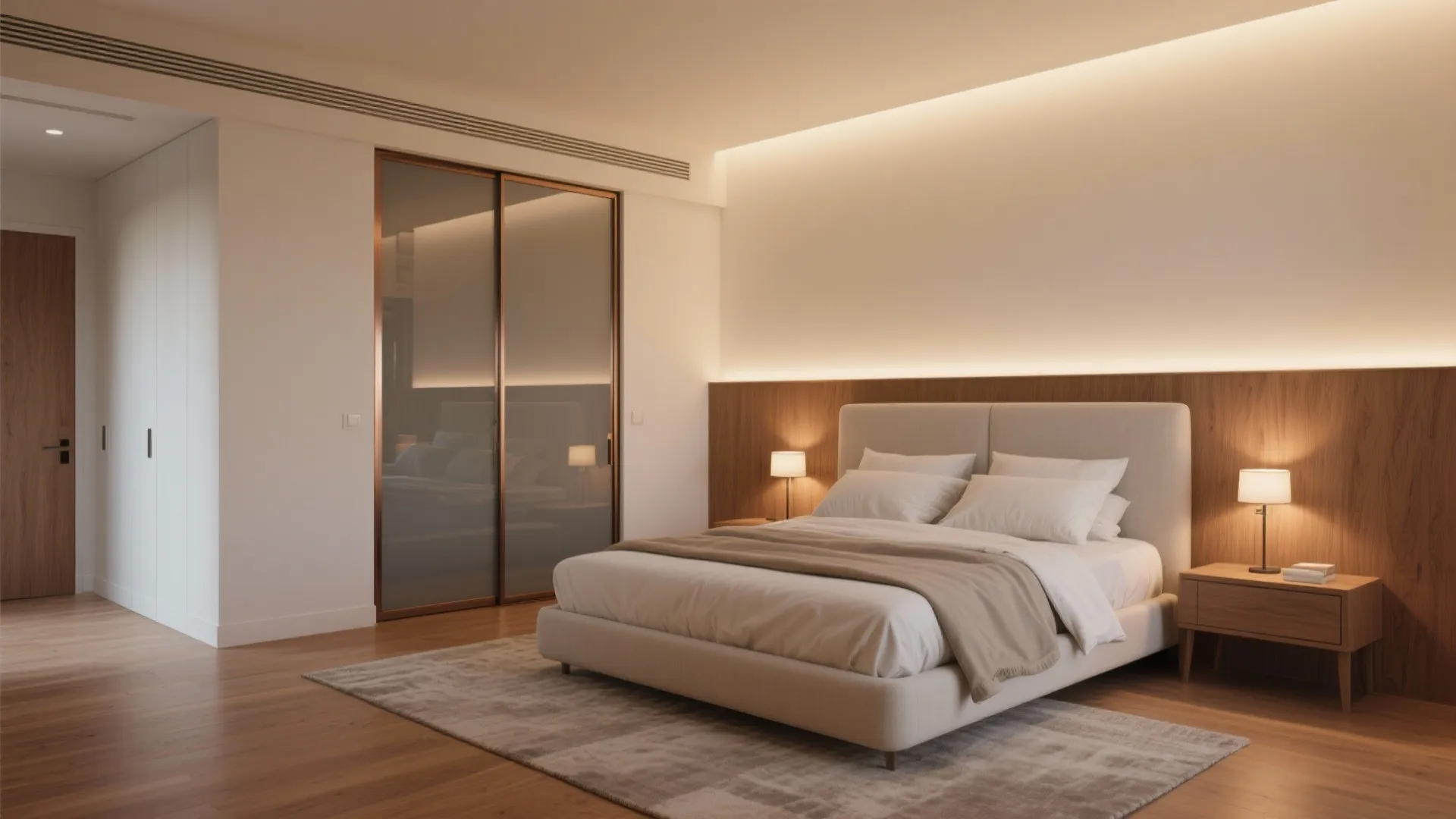 Southwest Master Bedroom: Storage Calm and Sleep Quality