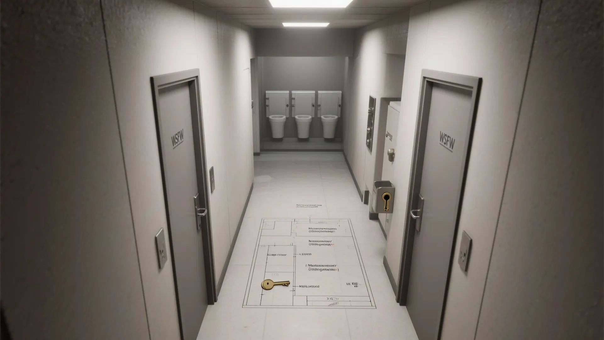 4. Keyed deadbolts or master-key systems for staff-only areas