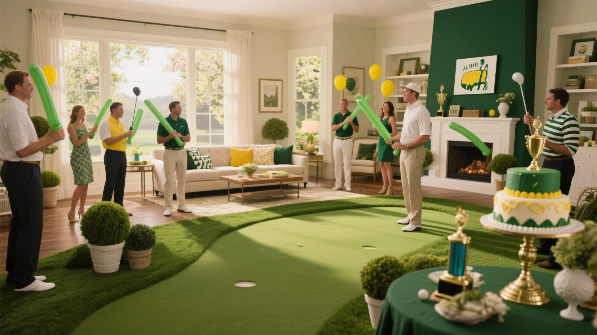 Masters Party Decor Ideas That Break Tradition